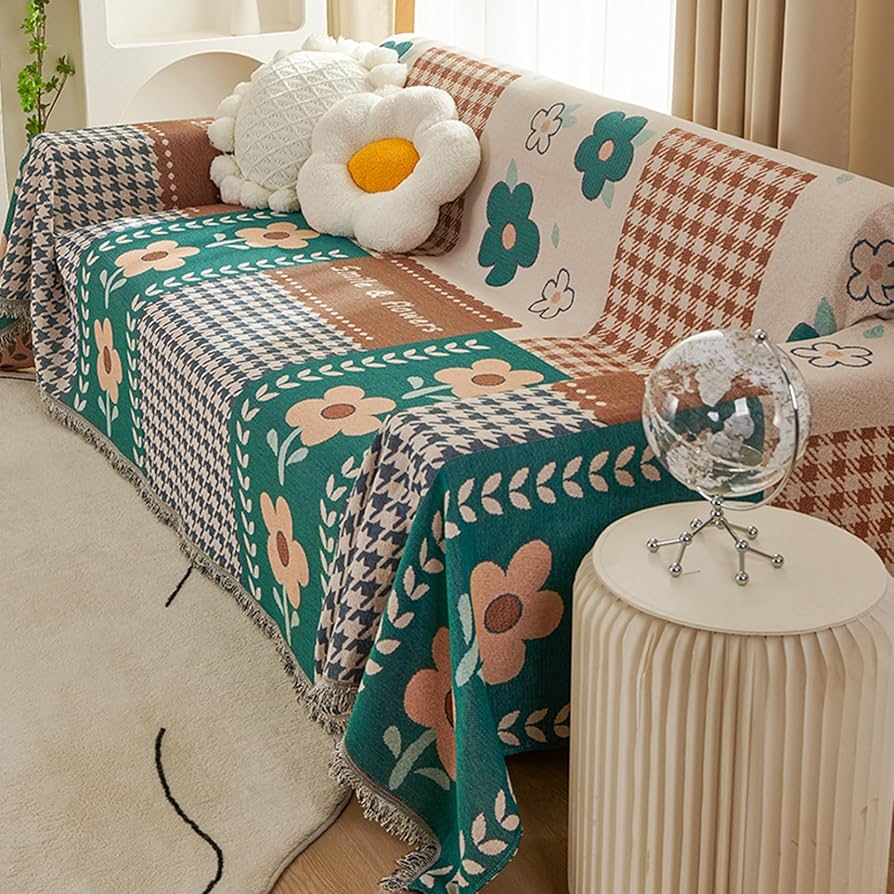 Amazon｜マルチカバー ソファーカバー 花柄 虎柄 猫柄 韓国風 おしゃれ