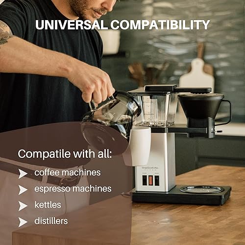 Miniatura 3 de Simply Good Coffee Descalcificador. Solución de descalcificación para cafetera. Líquido descalcificador universal. Máquina de café totalmente