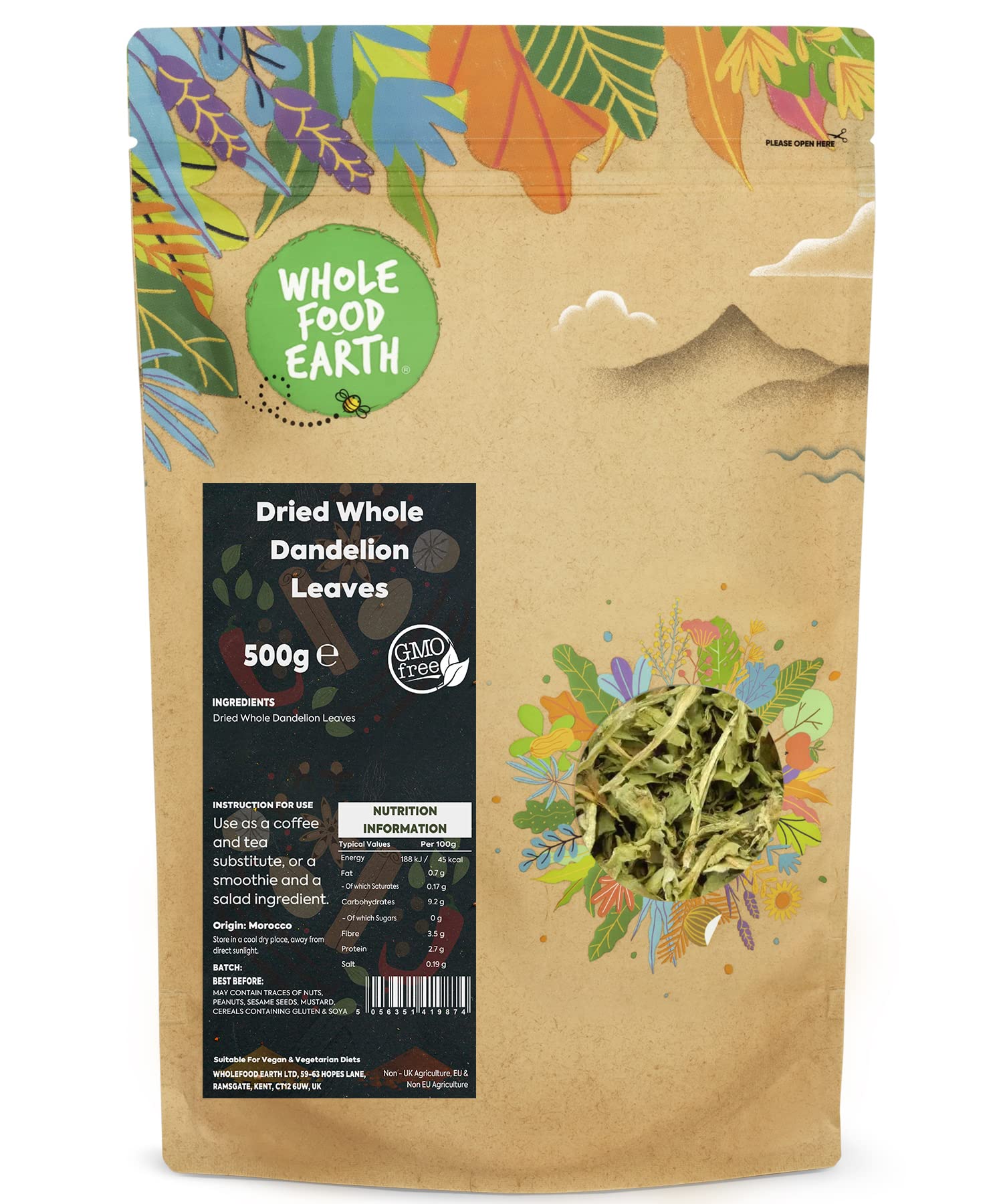 Dandelion Leaves 500g