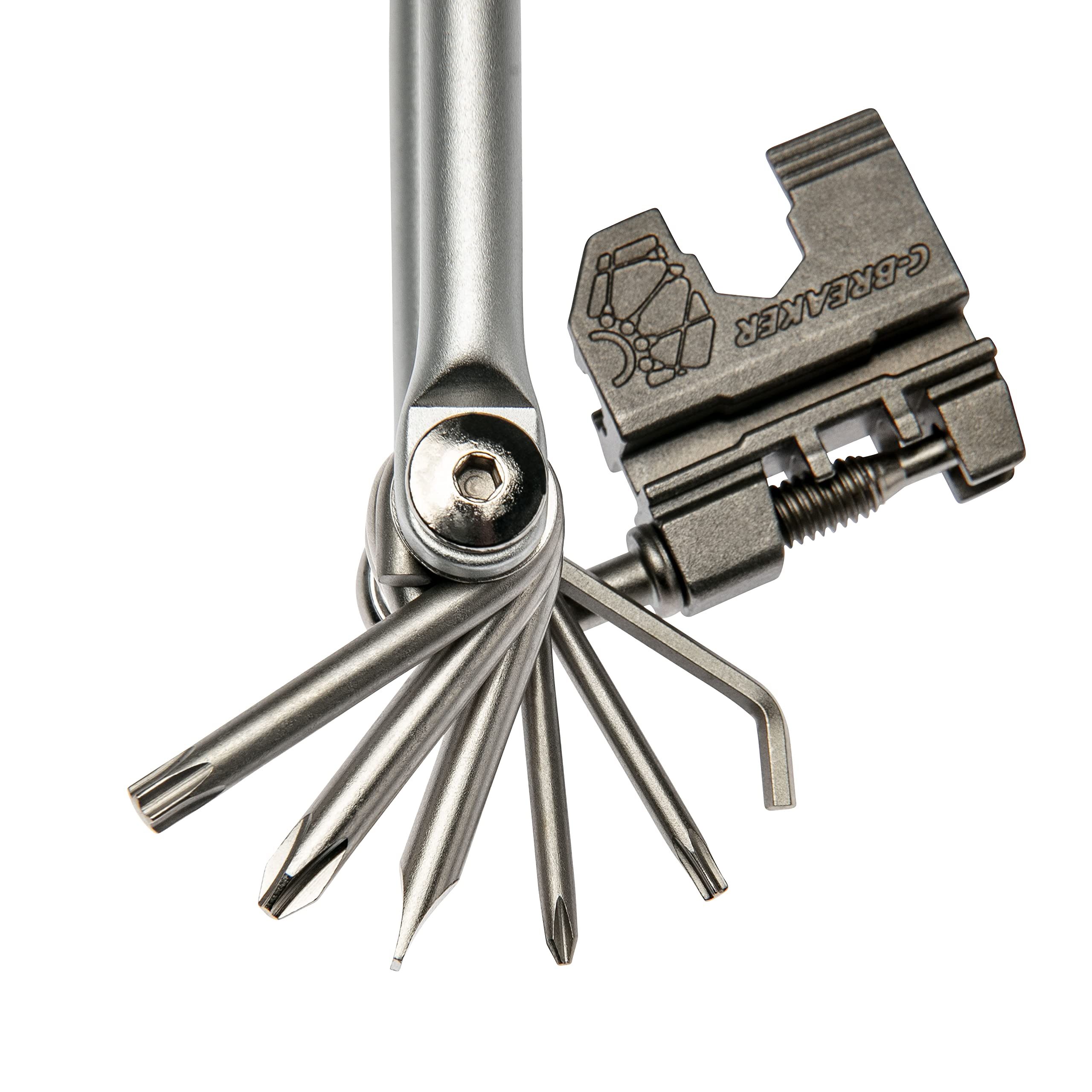 Professioneel fietsgereedschap "20 in 1" reparatieset voor op reis | Voor mountainbike, racefiets & e-bike | Opvouwbaar zakgereedschap | WGB Das Werkzeug - 8