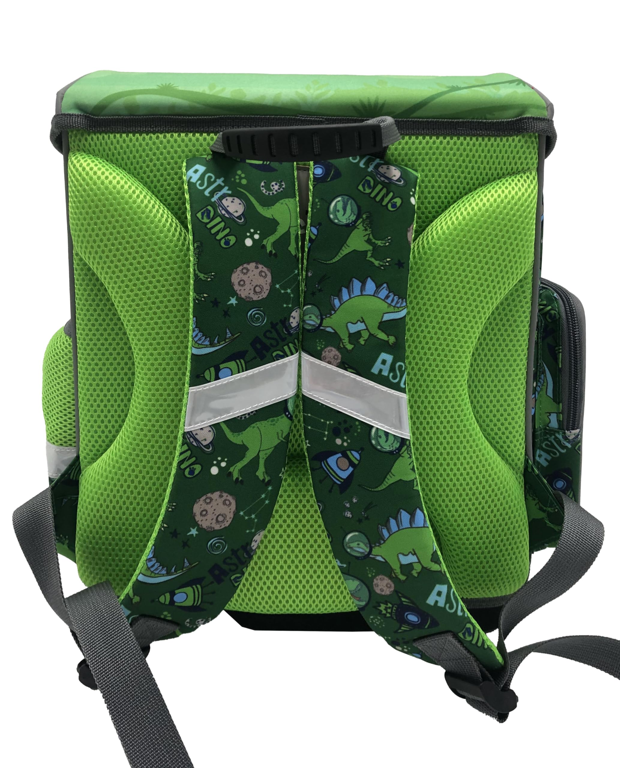 DINO DINOSAURIER SCHULRANZEN SET 1 KLASSE | SET 3 TEILIG FÜR GRUNDSCHULE | LEICHT | ERGONOMISCH und ANATOMISCH | FEDERMÄPPCHEN SPORTBEUTEL