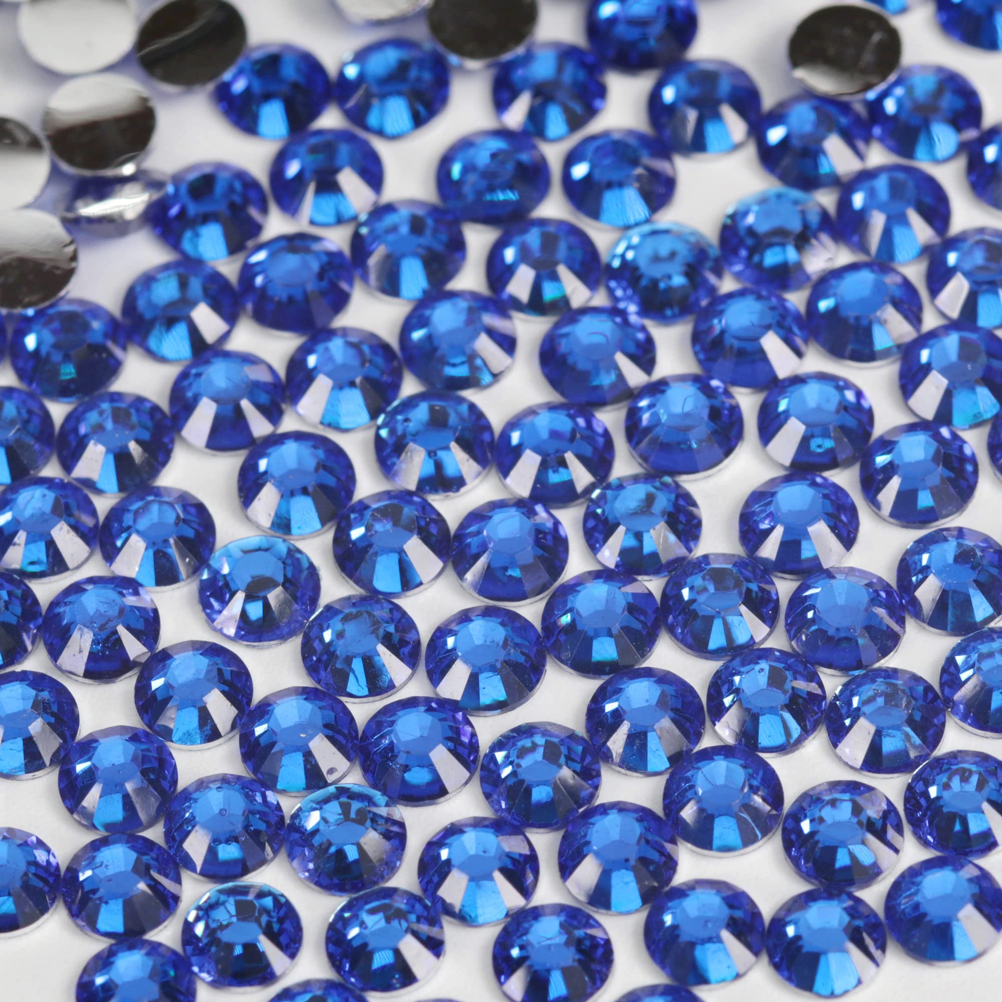 250pcs 6mm Flat Back Non-Stick Rhinestone Crystal Diamantes Nail Art & Craft Scrapbooking Embellishments 90 Available Colours (6mm, AB Clear #A13) — view 54