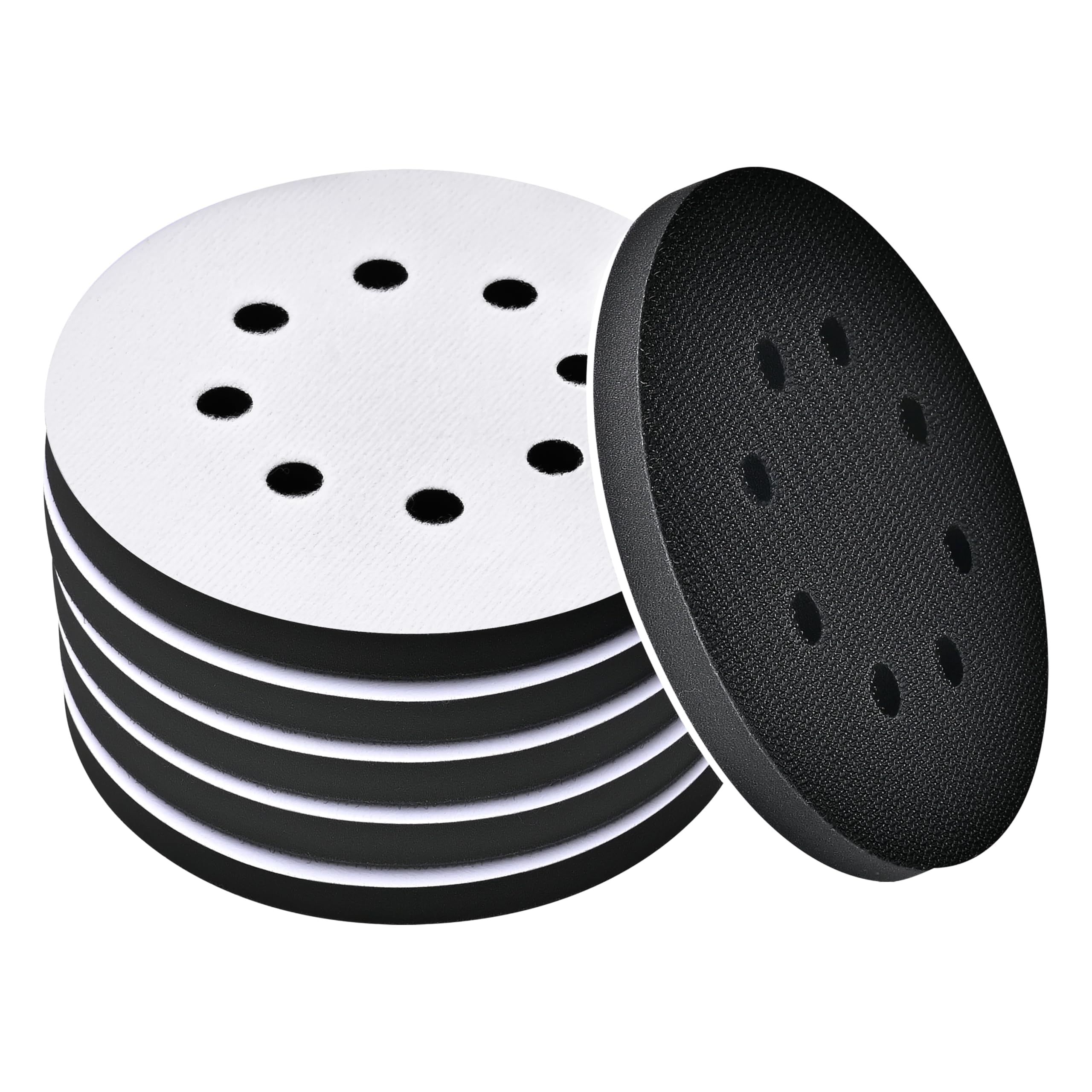 Foam Sanding Pads - 6 Pack for Orbital Sander -1 Foam Sanding Pads - 6 Pack for Orbital Sander -1