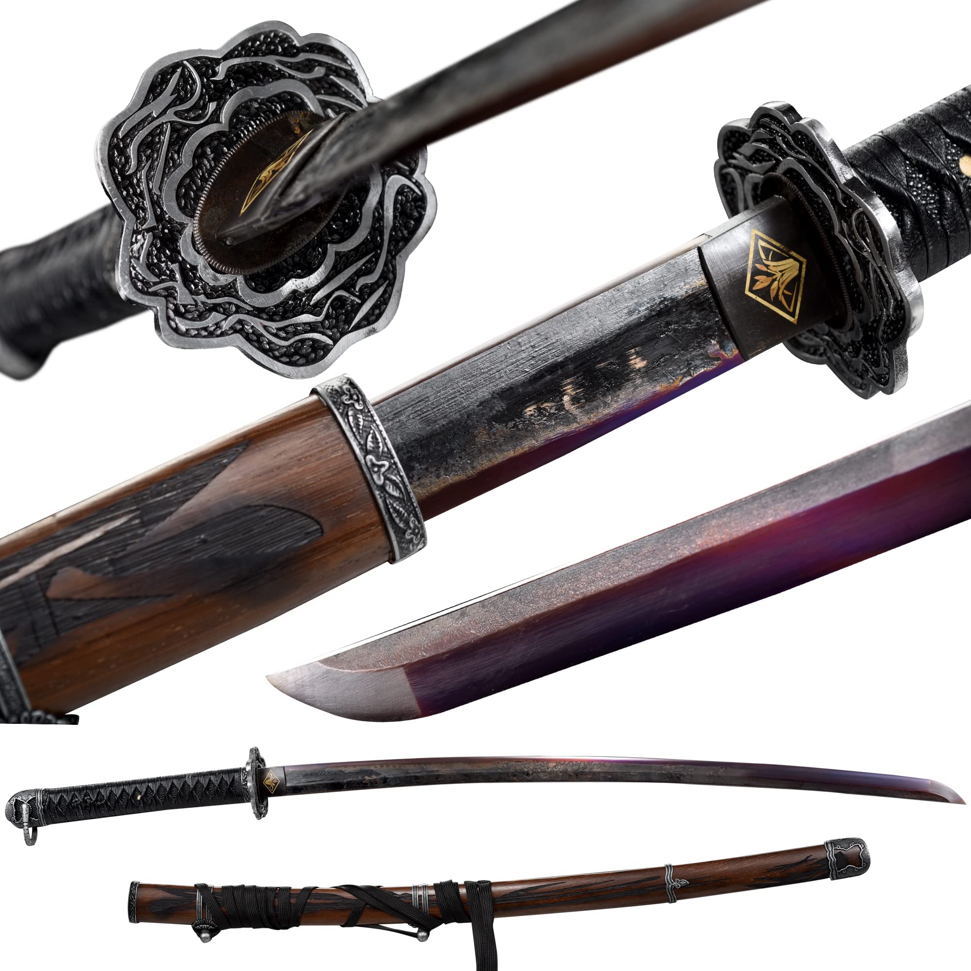 Sekiro: Shadows Die Twice Cosplay Handmade Real Katana Sword Japanese Samurai Sword 9260 Spring Steel