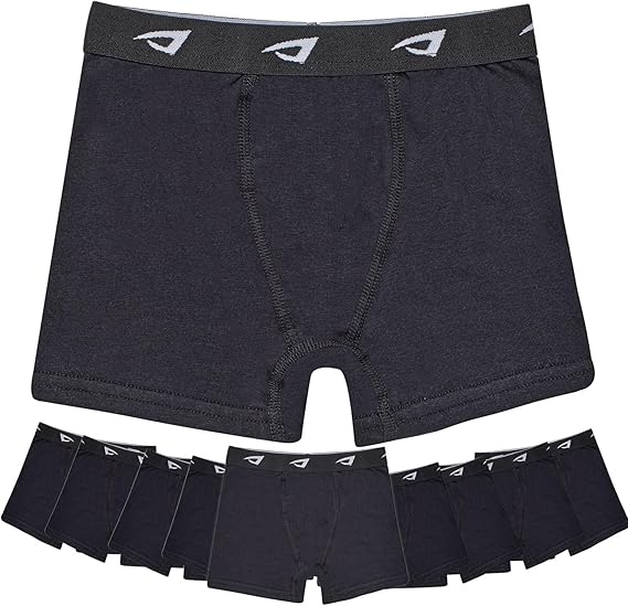 Lot De 10 Boxers Fruit Of The Loom Pour Garçon - Taille 10-12 Ans - Assortis, NEUFS Avec étiquettes