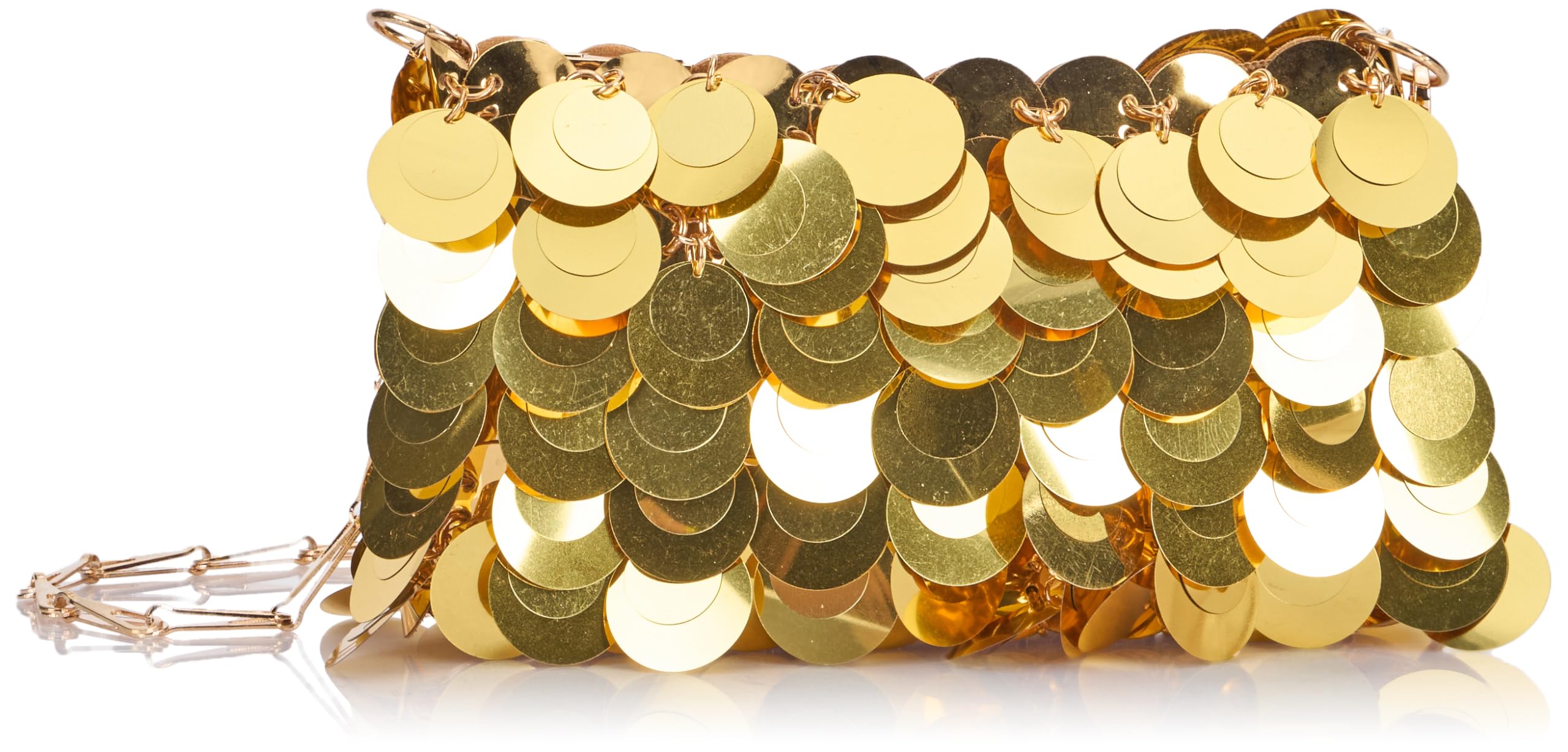 myMo at night Women Handtasche Bag Clutch, Gold, One Size