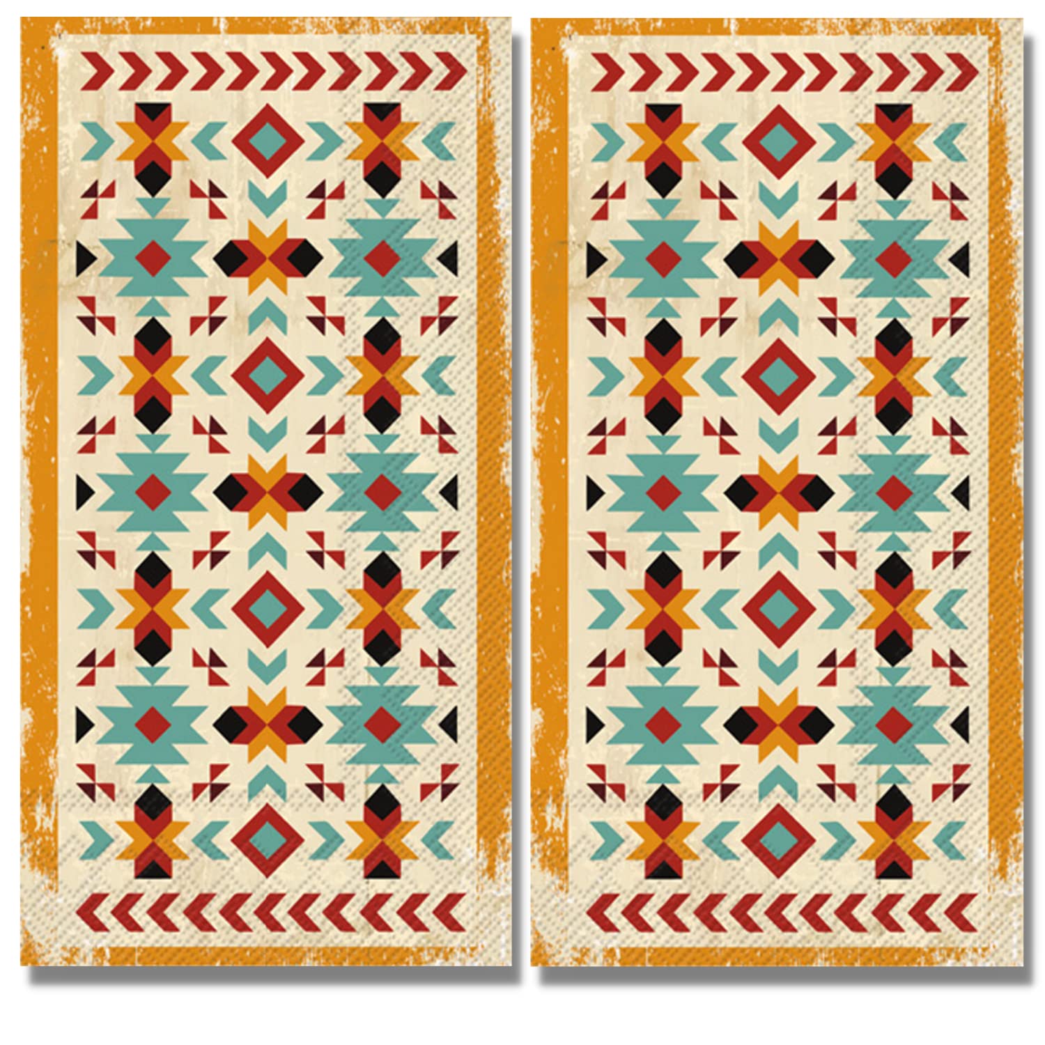 Southwest Native American Decor Guest Towels 