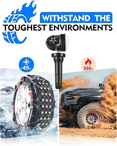 Miniatura 7 de Sensor TPMS preprogramado YZHIDAINF para Chevy Impala 2006-2020 Malibu Tahoe Equinox Cruze para GMC Acadia para - Cadillac Escalade 315MHz Sensor de