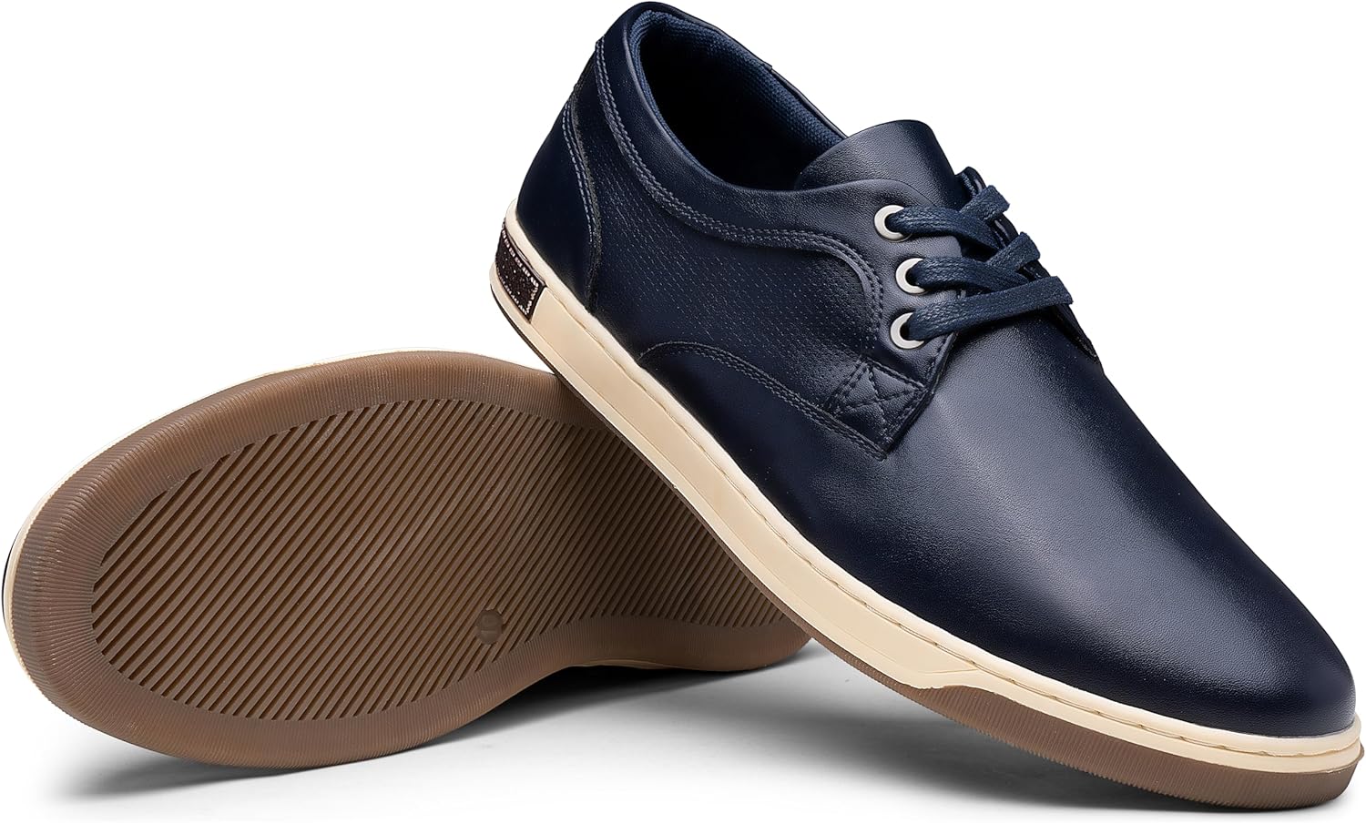 Jousen Men's Fashion Sneakers Classic Retro Casual Shoes for Men Breathable Business Dress Sneaker - Image 4