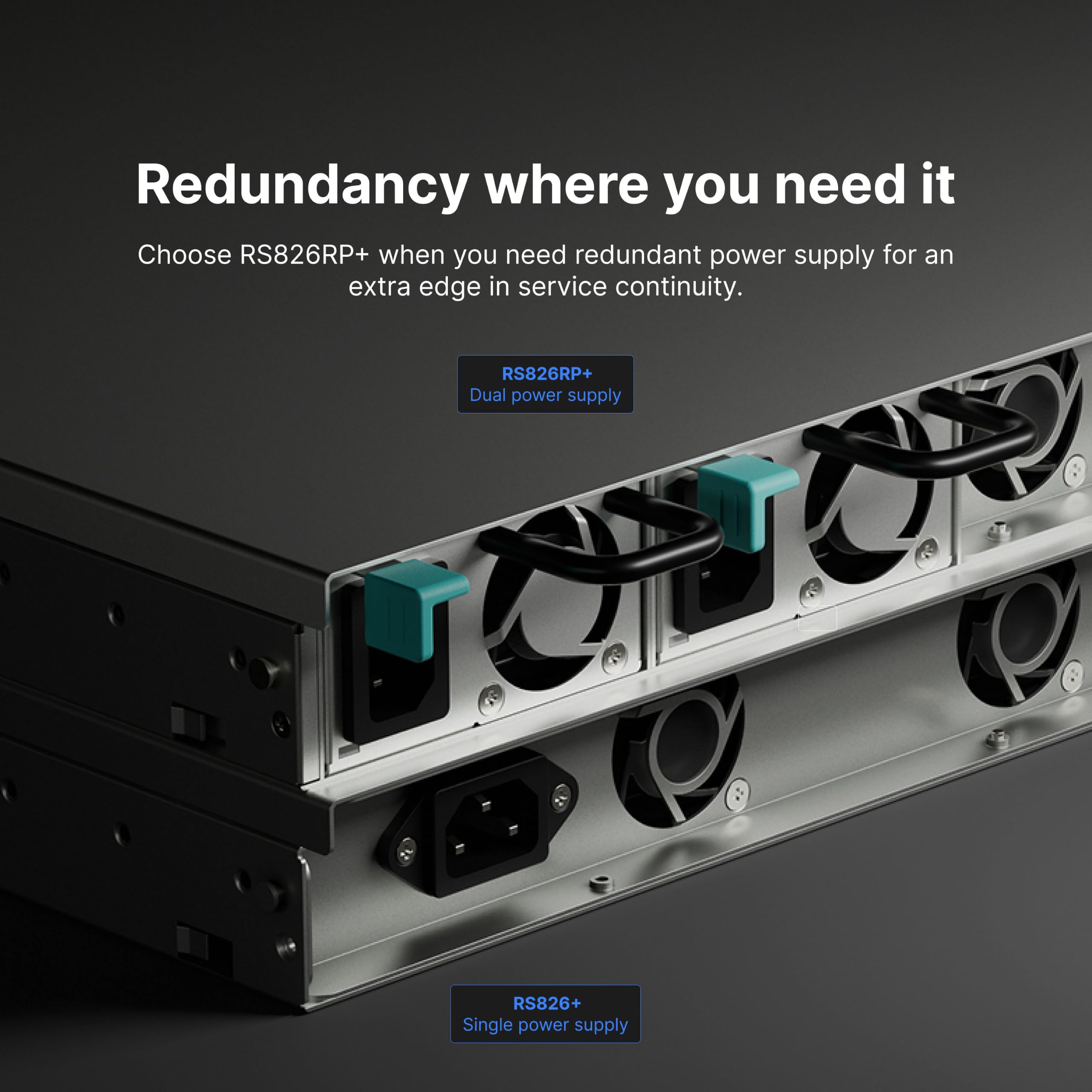 Synology RackStation RS826RP+ à 4 Baies (sans Disque)