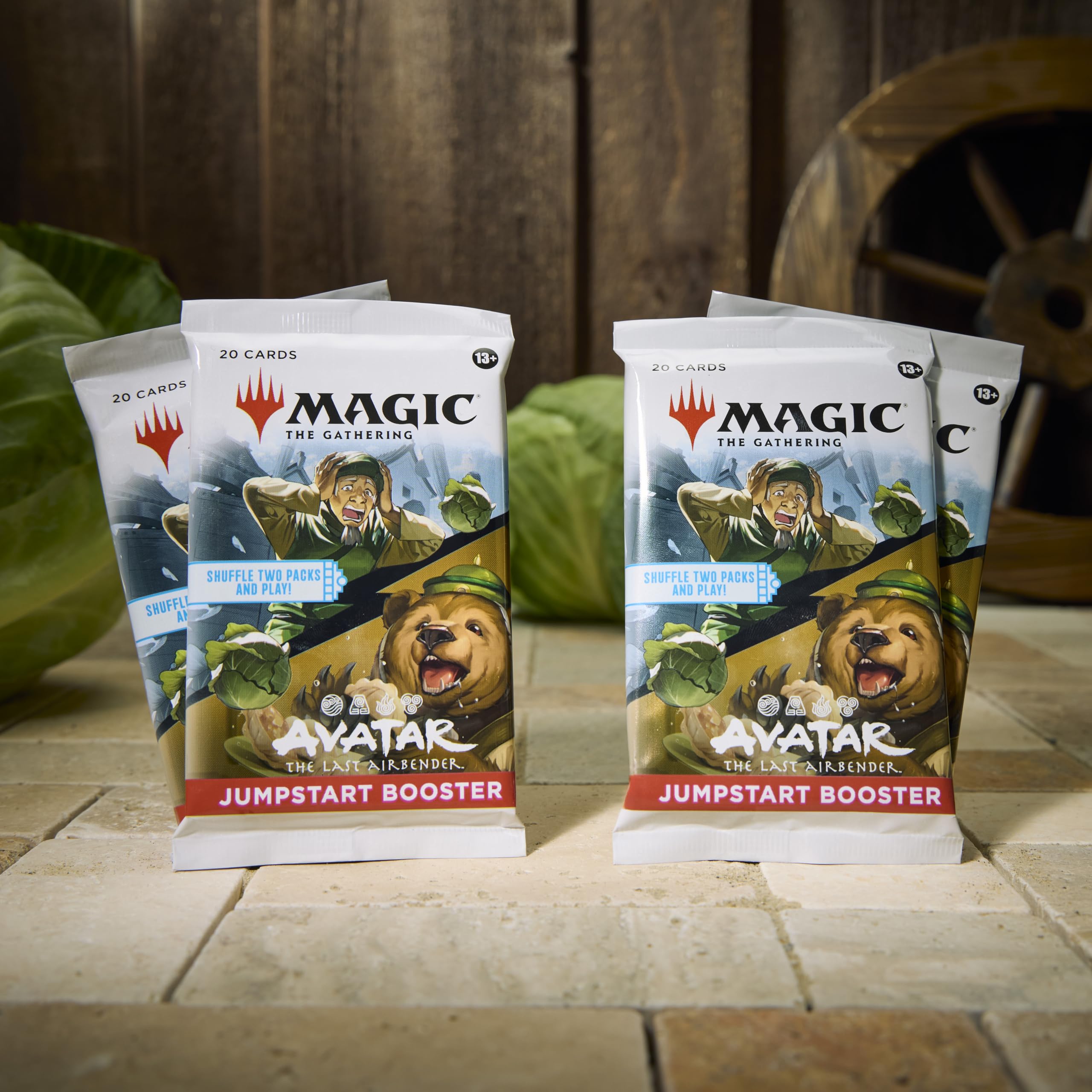 Magic: The Gathering Avatar: The Last Airbender Jumpstart Booster Box, 24 Packungen, Kartenspiel für 2 Spieler