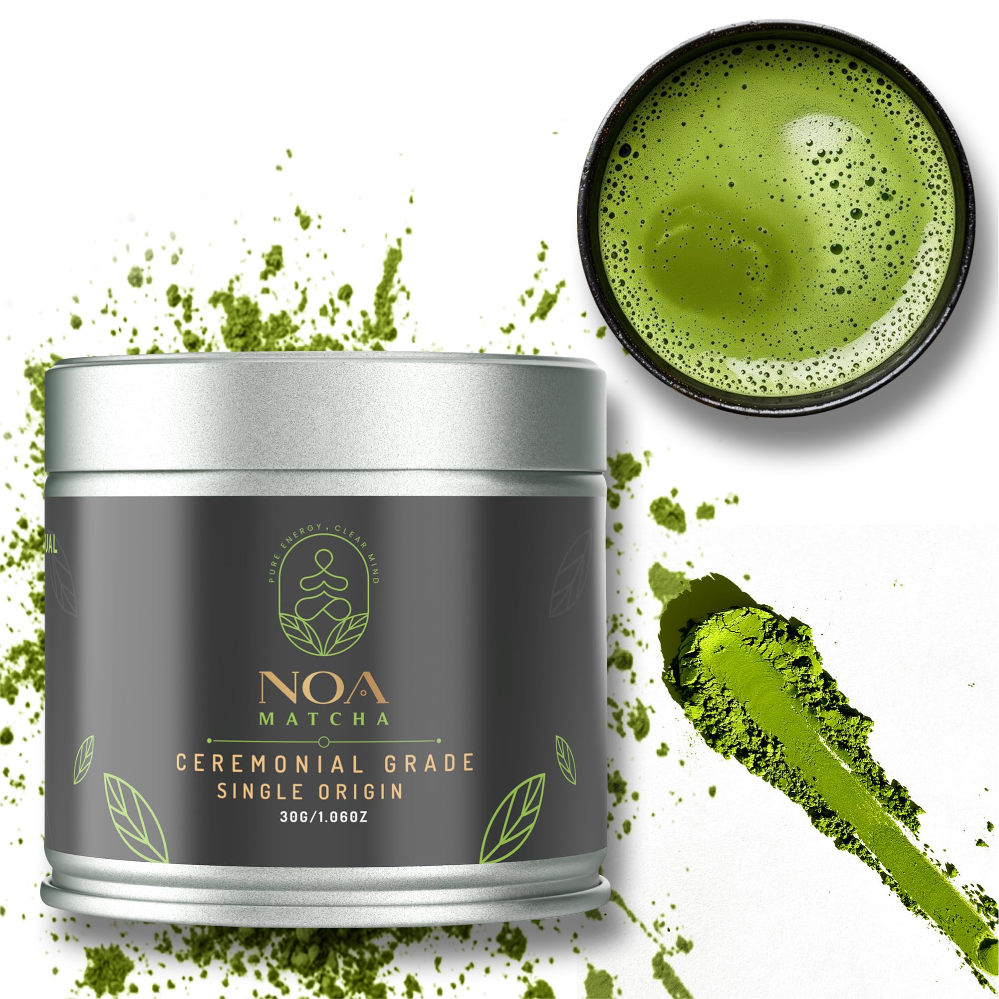 NOA Matcha Ceremonial Grade Single Origin Matcha — view 2