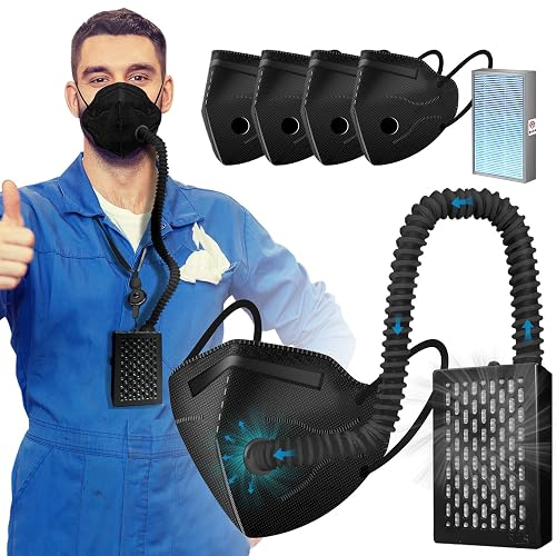 Rsenr Easy-to-Wear Mask with Fan for Outdoor Sport