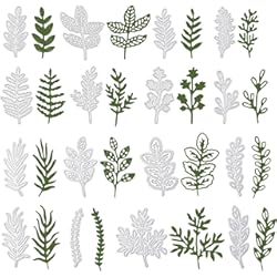 Panel Troquelado OOTSR 16 Piezas Metal Plantillas Troquelado Dies de Hoja, Relieve Plantilla de Plantilla de Corte Molde Diy Manualidades para Arte Artesanía Álbum Tarjeta de Papel Scrapbooking Decoración