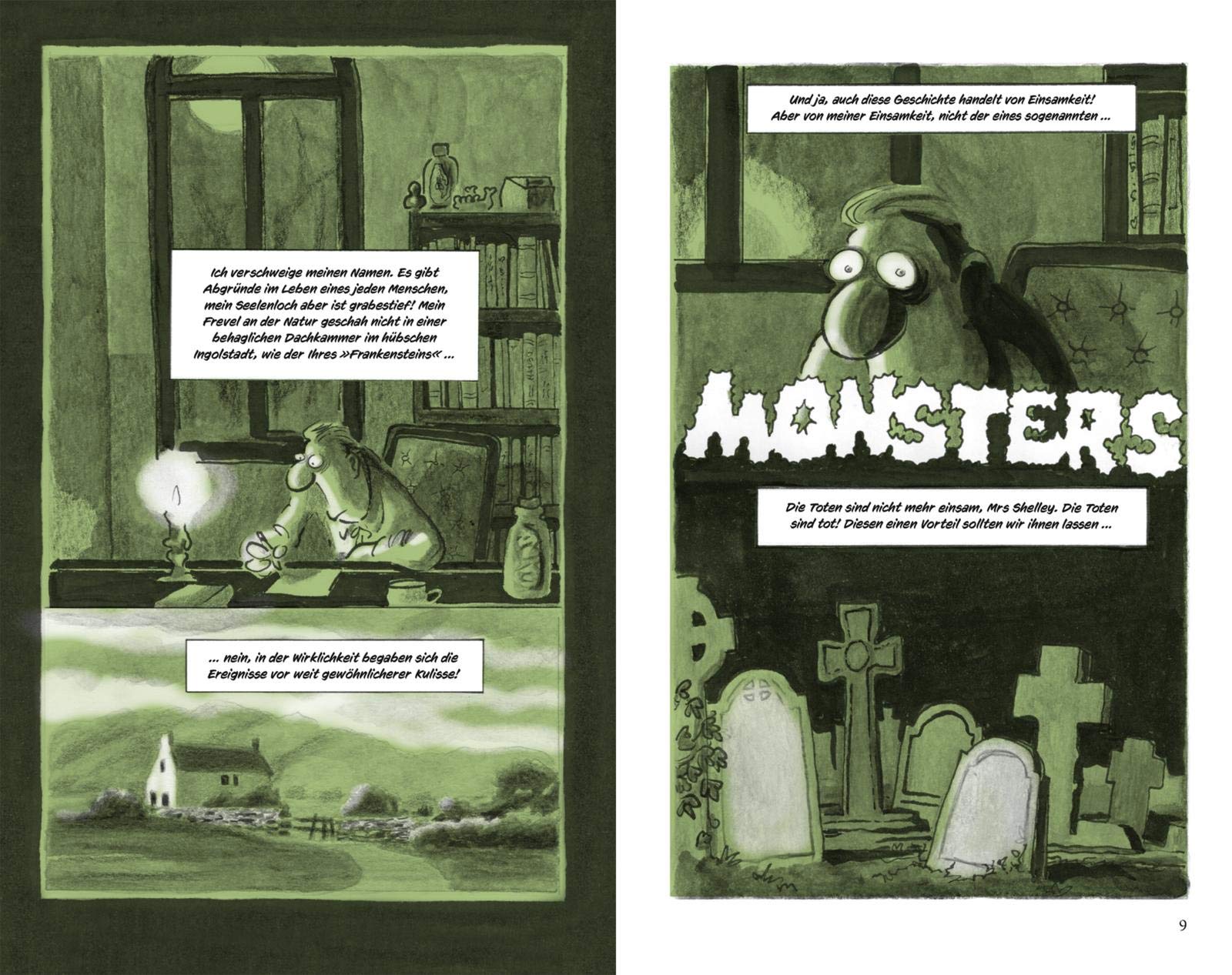 Die Unheimlichen: Frankenstein nach Mary Shelley