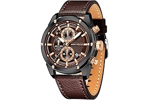 kashidun watches for men: MINI FOCUS Business Casual Men Watches