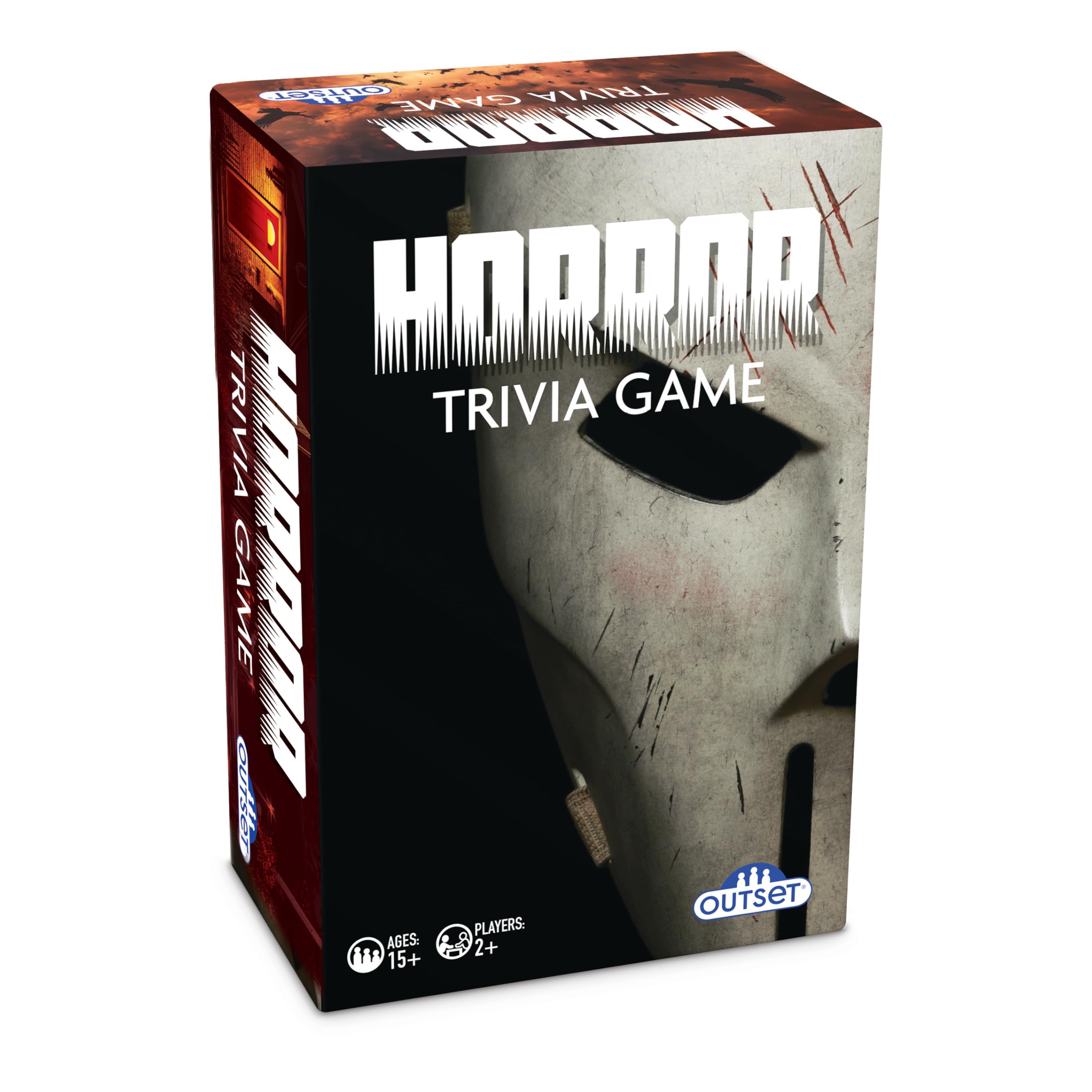 Outset Media Horror Trivia Game | 500 Horror Themed Quiz Questions Ages 15+