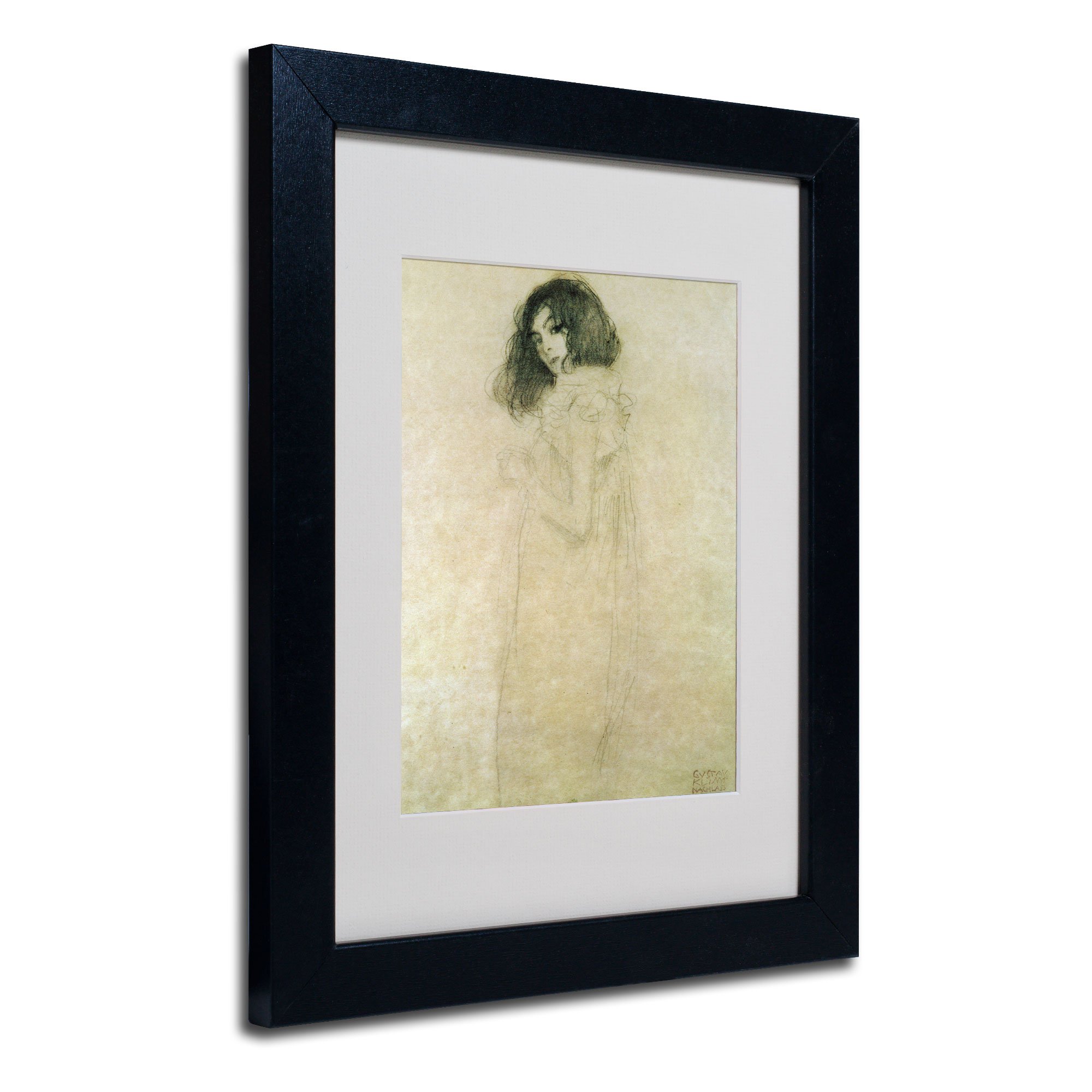Amazon.com: Trademark Fine Art Portrait of a Young Woman 1896-97