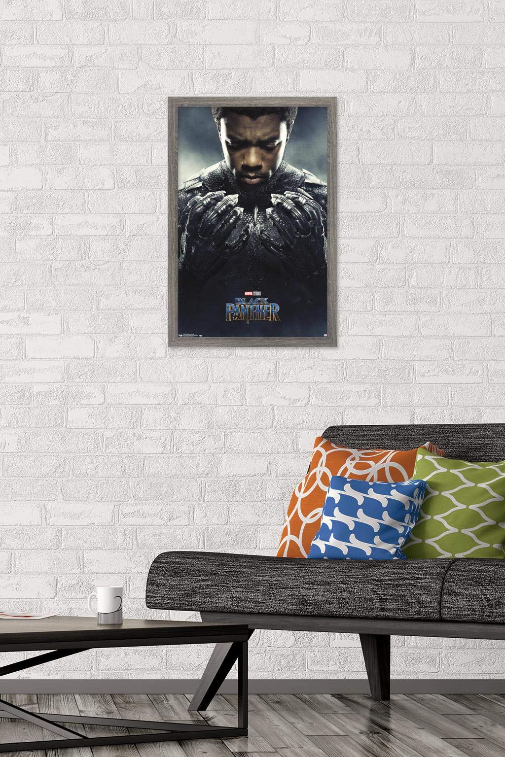 Amazon.com: Trends International Marvel Cinematic Universe Black
