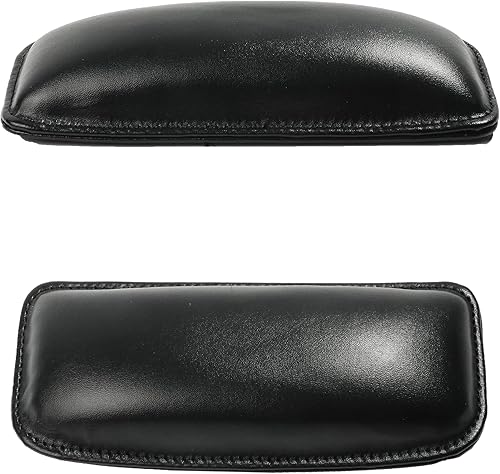 Miniatura 6 de YAKEFLY Paquete de 2 almohadillas suaves para consola central de automóvil, cojín universal de cuero para reposabrazos de automóvil, almohada para