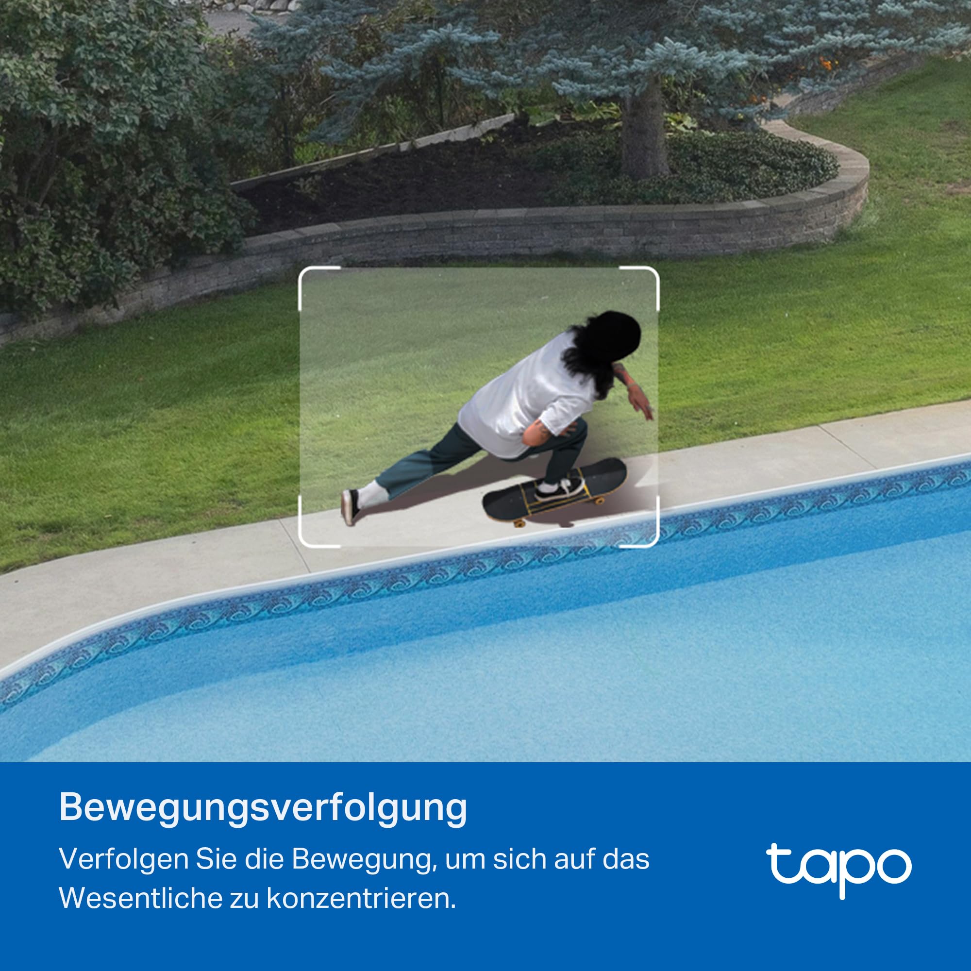 Tapo C530WS 360° Überwachungskamera Außen, 3K 5MP, Starlight Farbe Nachtsicht, KI-Erkennung, Bewegungsverfolgung, WLAN oder Ethernet, microSD-Karte bis zu 512 GB