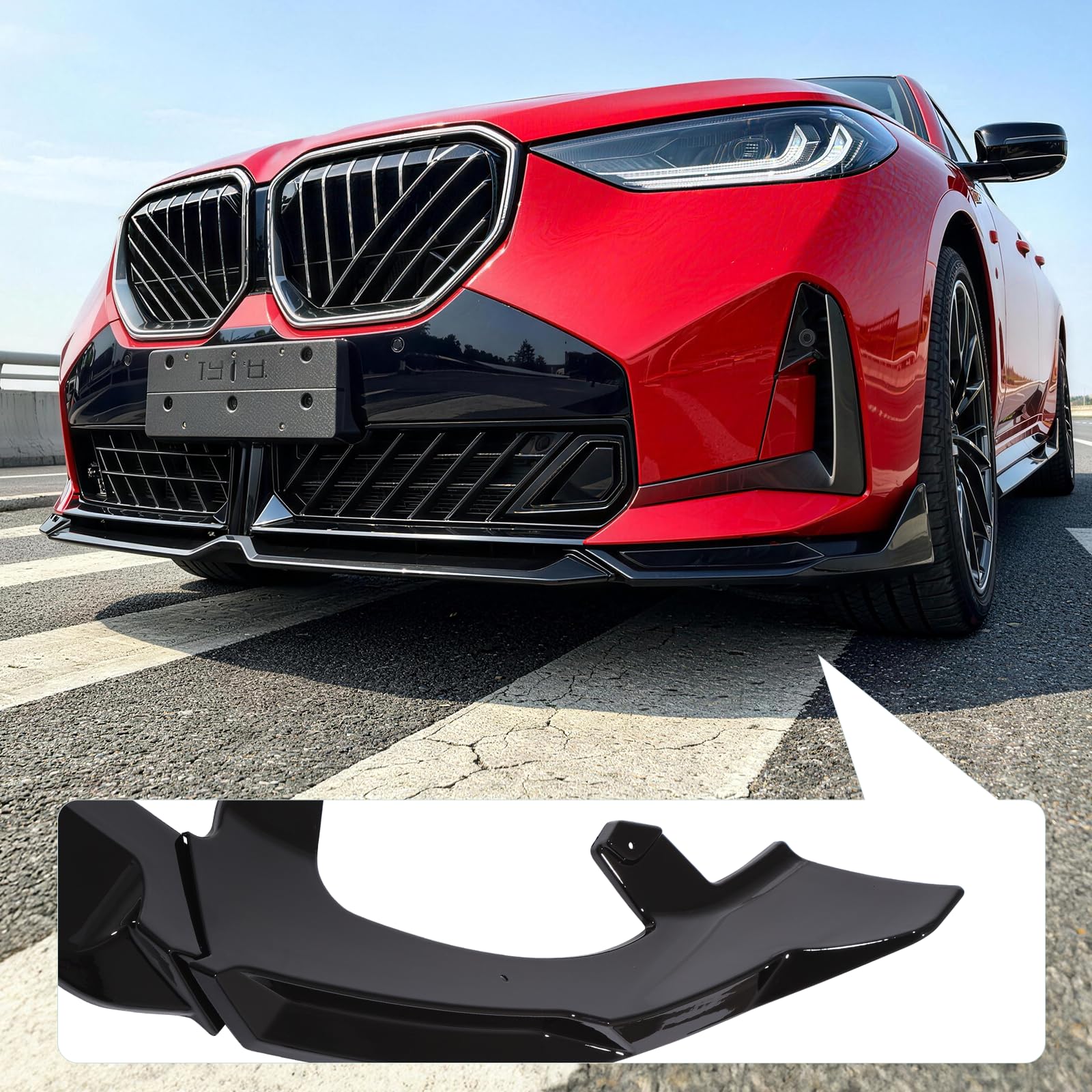 Amazon | BMW X3 G45 2025 2026 M50用フロントバンパーリップ Amazon | BMW X3 G45 2025 2026 M50用フロントバンパーリップ