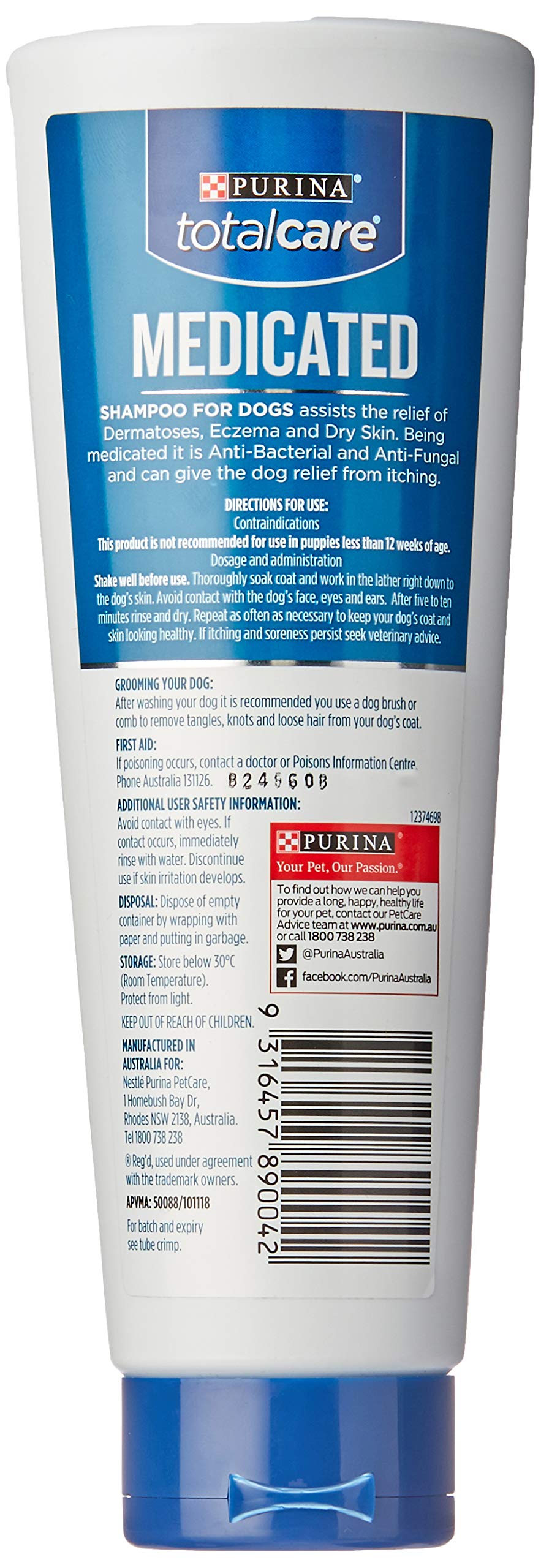 purina medicated shampoo
