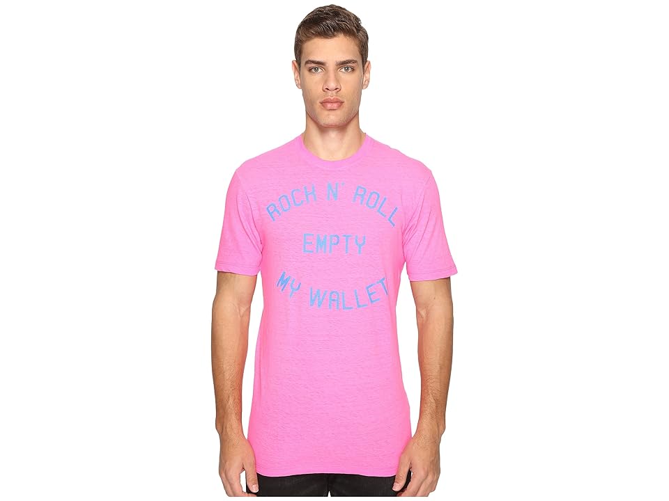 

DSQUARED2 Empty My Wallet T-Shirt (Pink) Men's T Shirt