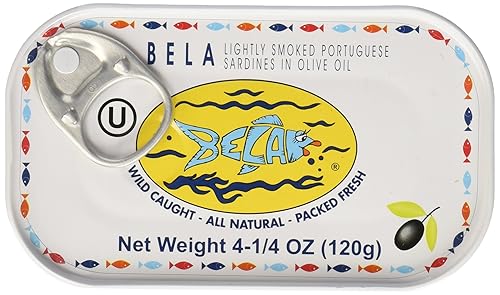 Bela-Olhao Sardines Sardinas en aceite de oliva, 4.25 onzas Bela-Olhao Sardines Sardinas en aceite de oliva, 4.25 onzas