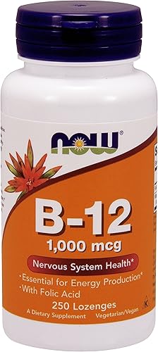 NOW B-12 1000mcg 250 pastillas