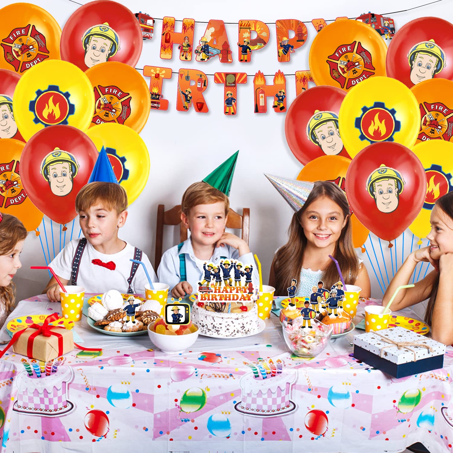 Riutilizzabili Set Decorazioni Compleanno Pastello – Addobbi Festa in Carta e Cartone Con Striscione Buon Compleanno, Decorazioni Feste Bambini e Adulti, 18 Pezzi di Itsy Bitsy Party Co
