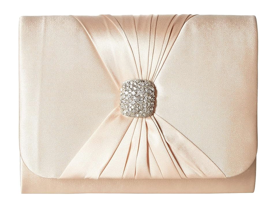 

Jessica McClintock Katie Clutch (Champagne) Clutch Handbags, Gold