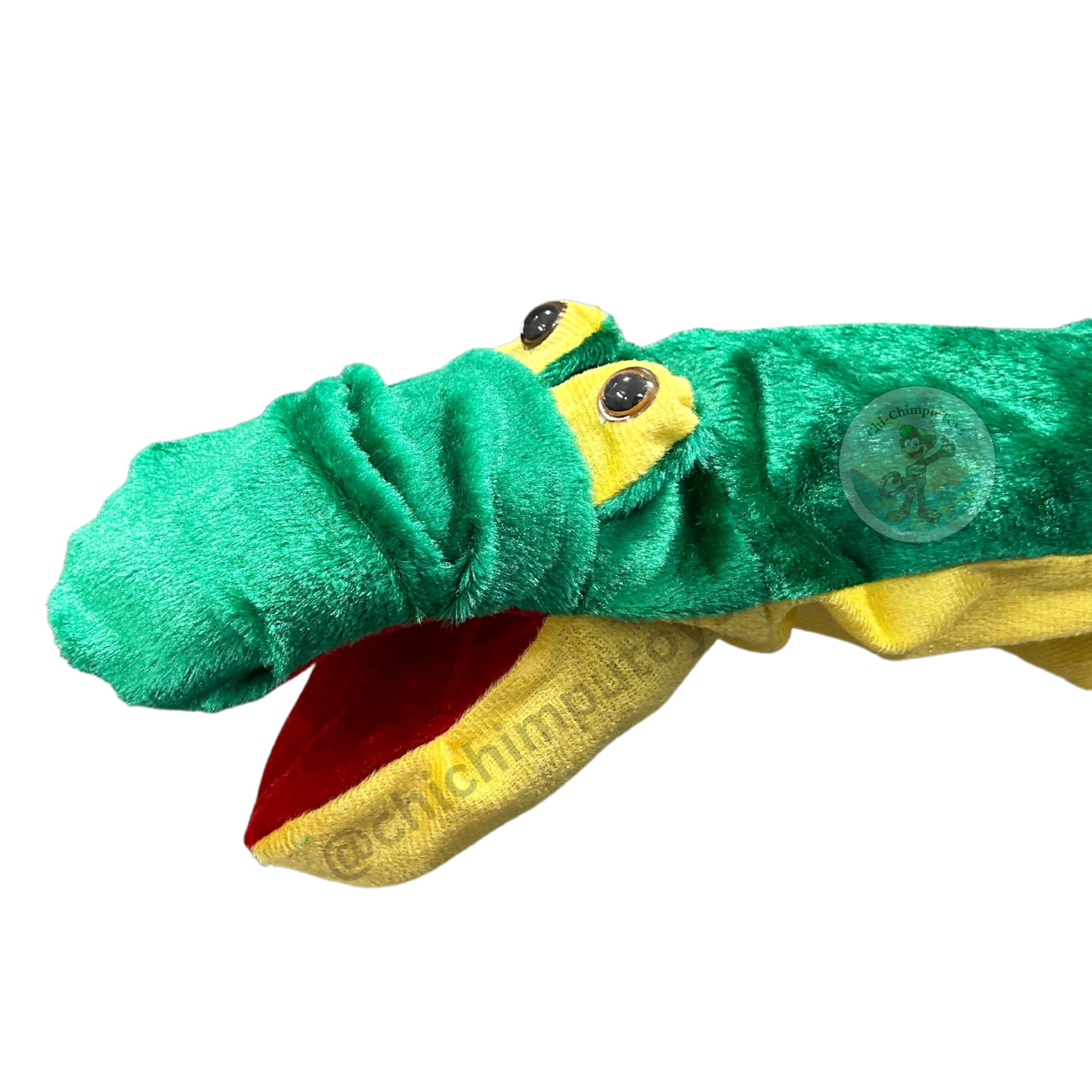 Crocodile Plush Puppet | Hand Puppets for Kids | Storytelling Puppets for Kids