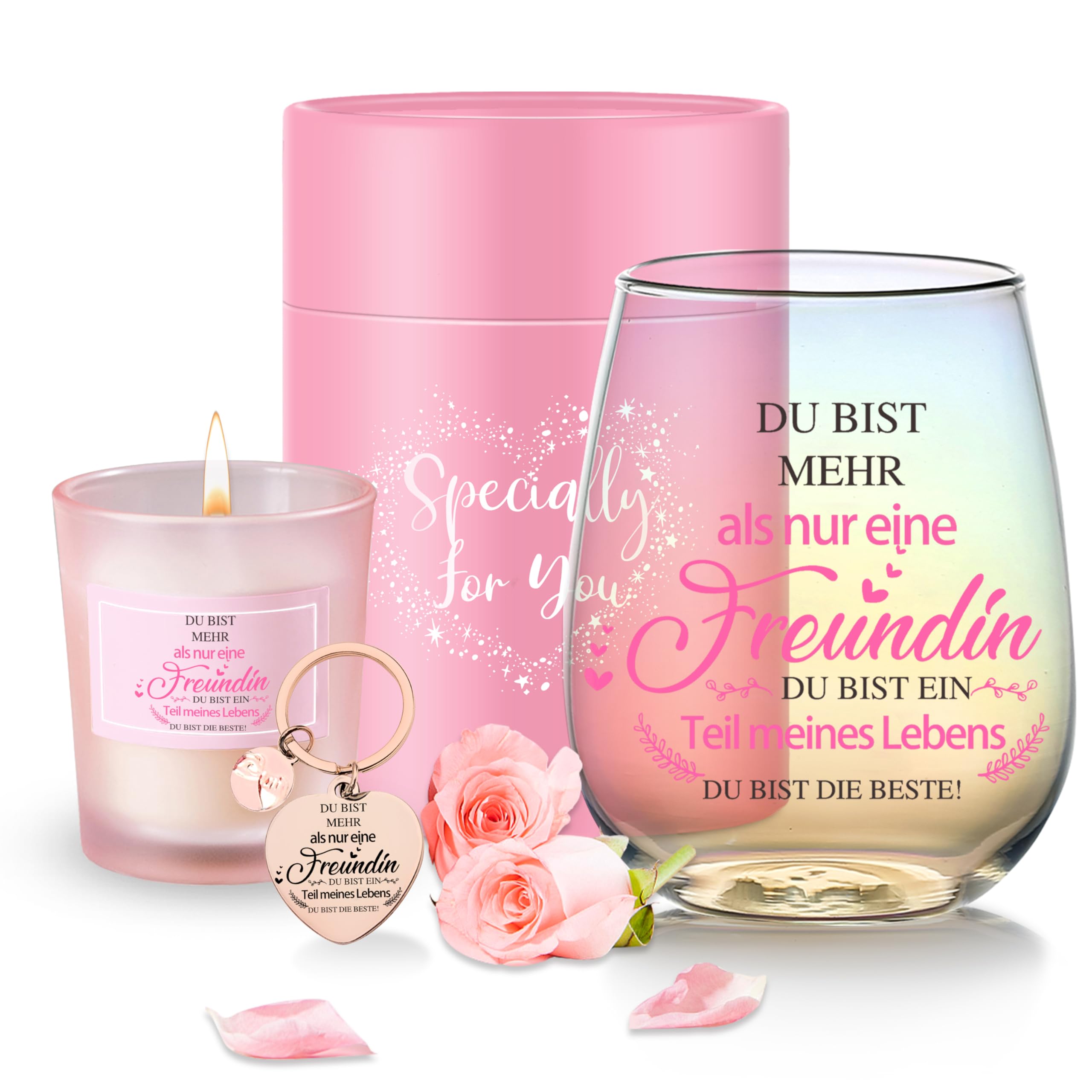 Beste Freundin Geschenke Weingläser Geschenk Für Freundin Frauen Geburtstagsgeschenk Für Frauen Weinglas Personalisierte Geschenke Für Beste freundinnen Dankeschön Geschenk Weihnachten 480ml