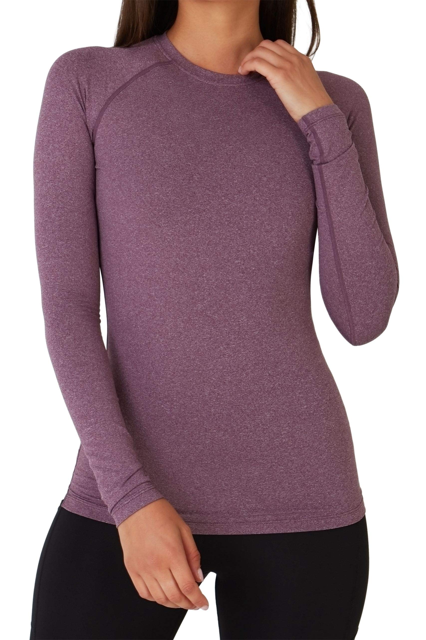 TCA SuperThermal Maglia Termica Donna Manica Lunga - Intimo Termico Donna Invernale - Maglietta Termica Sportiva - Maglie Termiche - Maglia Intima Quickdry - Abbigliamento Termico