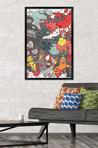 Miniatura 2 de Trends International Party Pooper - Póster de pared, 22.375 x 34 pulgadas, versión enmarcada en negro