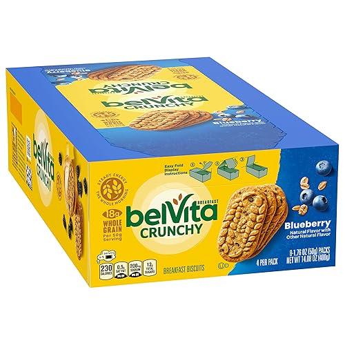 Miniatura 108 de belVita Galletas de desayuno de chocolate, 5 paquetes (4 galletas por paquete)