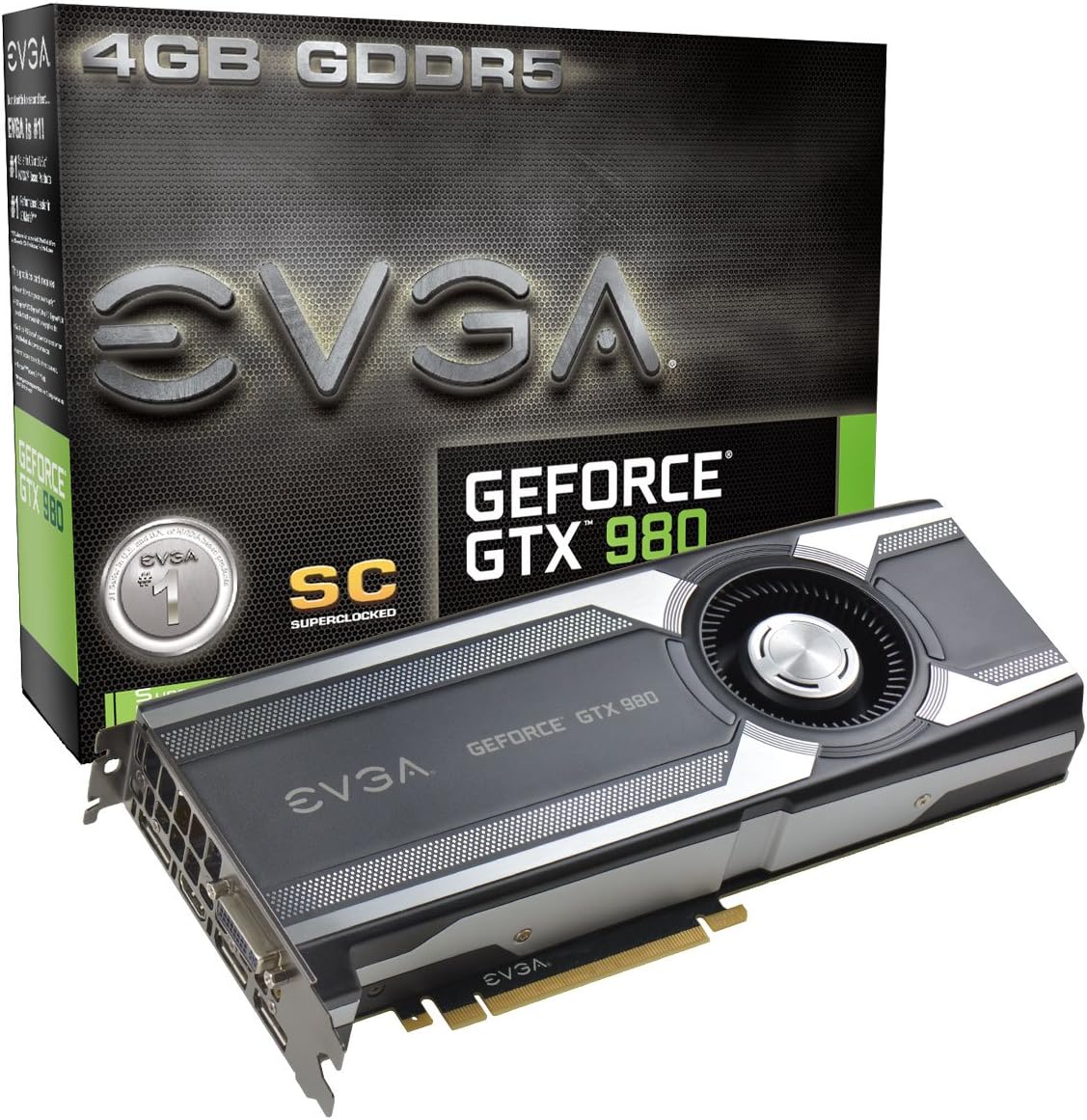 Nvidia GeForce GTX 980 4GB GDDR5 PCIe 3.0 x16 SLI DVI/HDMI/DP