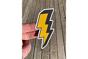 Electrifying Lightning Bolt Wall Stickers: Illuminate Your Space