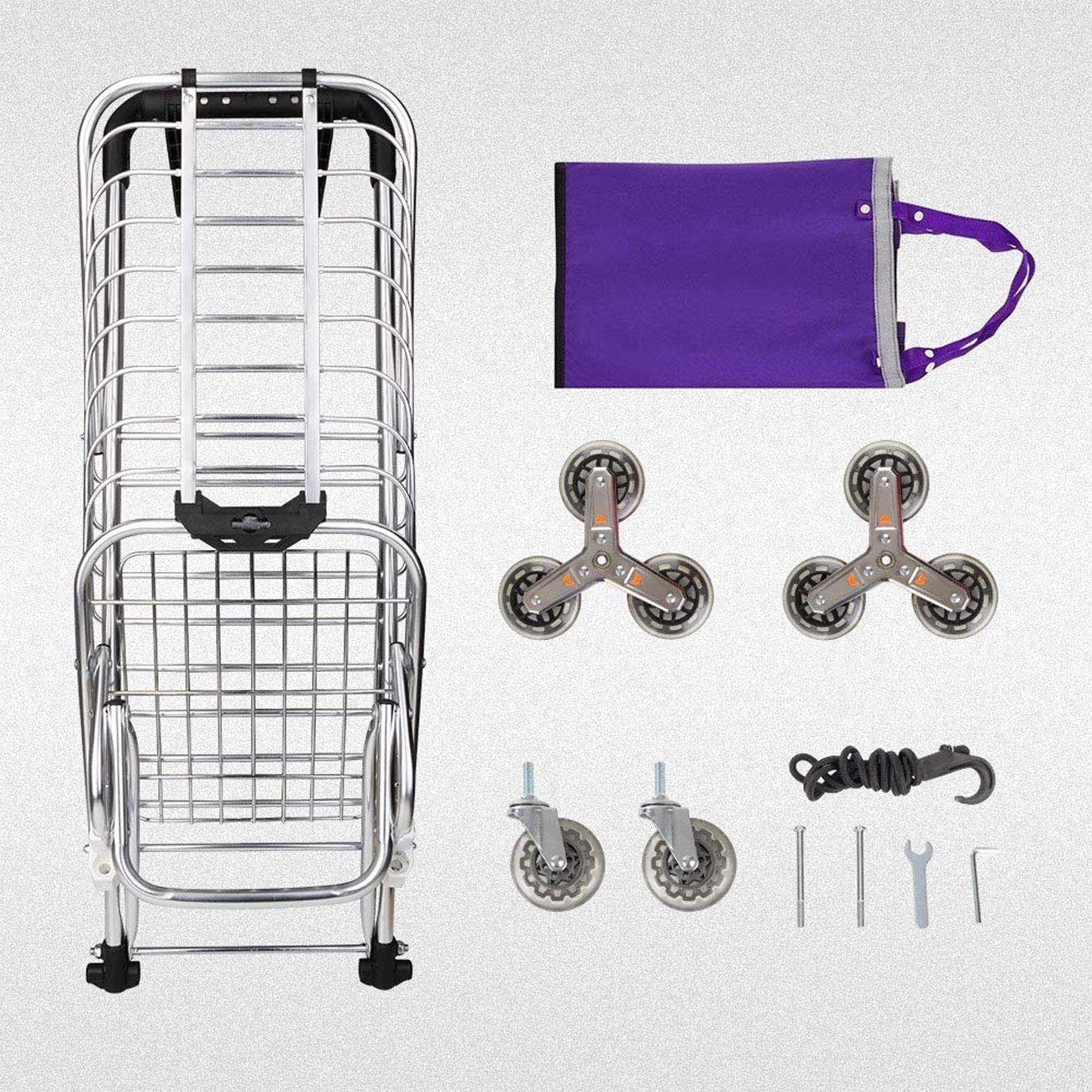 Buy Stair Climbing Cart Grocery Carts Folding Shopping cart with