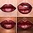 MAKI YIKA 3Pc Metallic Lipstick Long Lasting Nude Pink Red Glitter Lipsticks High Shine Lipstick No Smudge No Transfer Liquid Lip Gloss (Nude/Pink/Red)