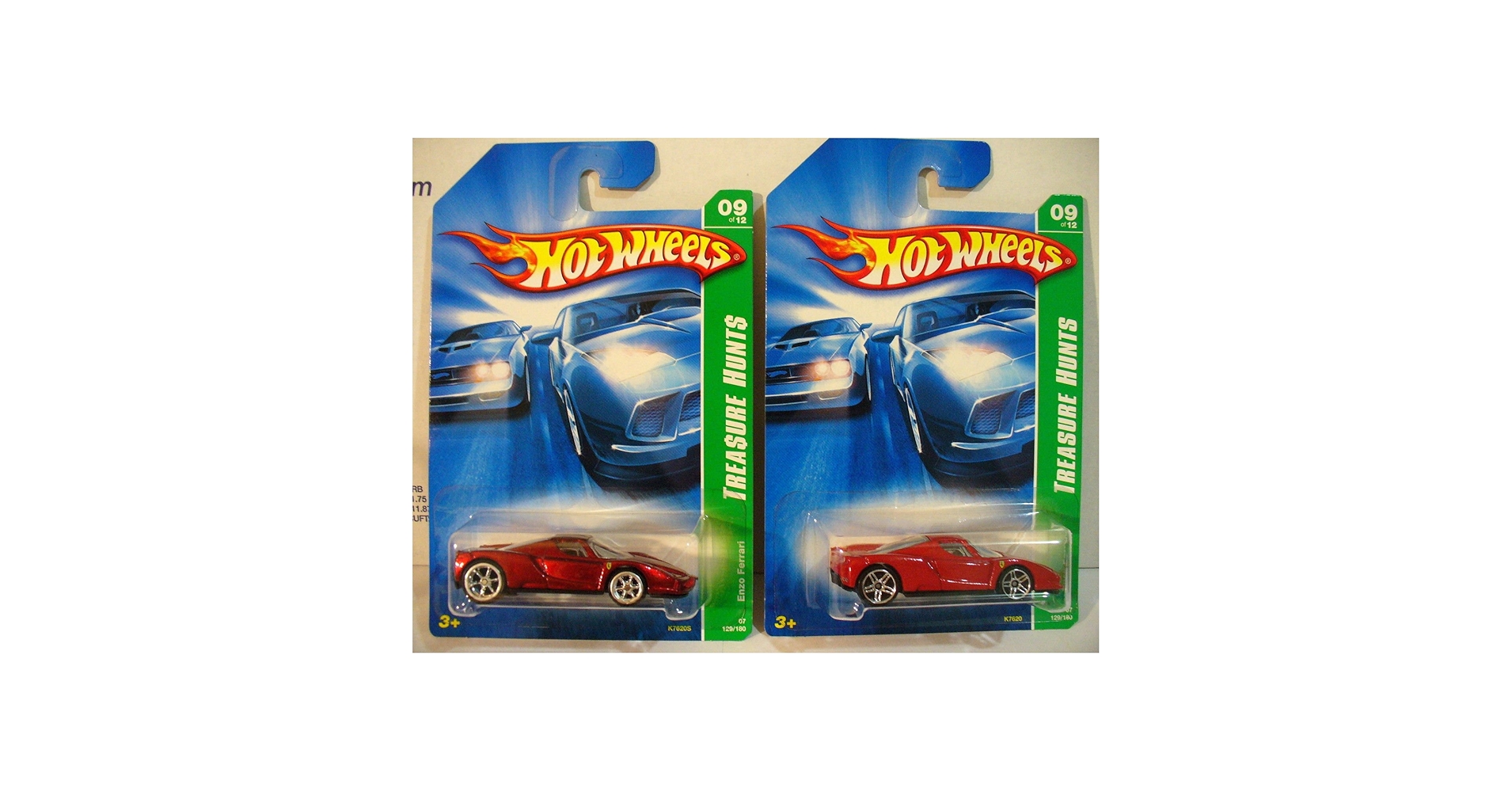Amazon.com: ENZO FERRARI Set of 2 of 2007 Treasure Hunt and