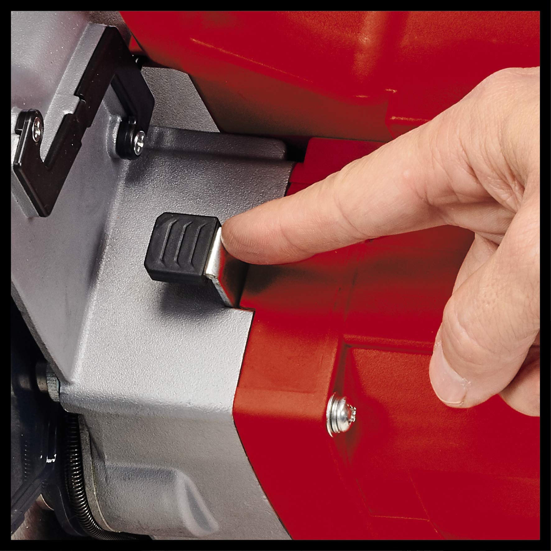 Einhell Scie à onglet radiale TC-SM 216 1600 W table pivotante laser lame carbures tungstène