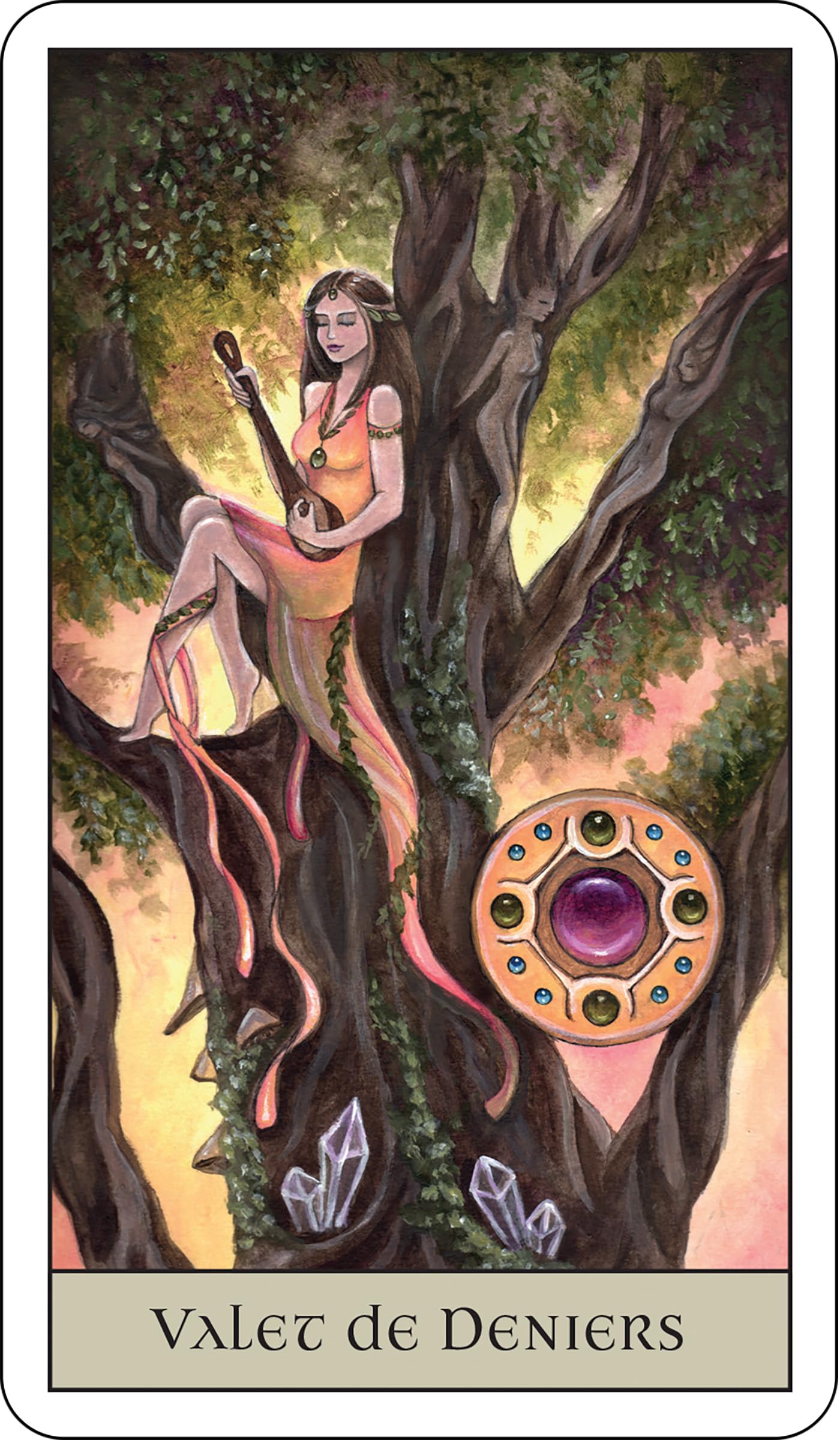 Tarot des visions cristallines: 79 cartes et un livre d'instructions
