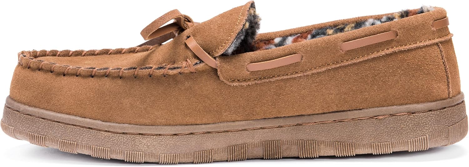 MUK LUKS Men's Paul Slipper, Multi Colors - Image 5