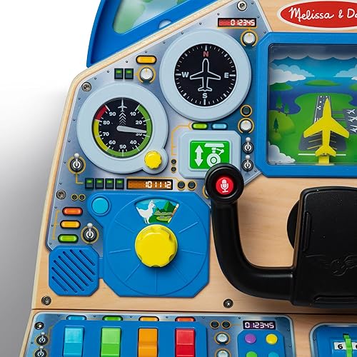 Miniatura 6 de Melissa & Doug Tablero de instrumentos de piloto