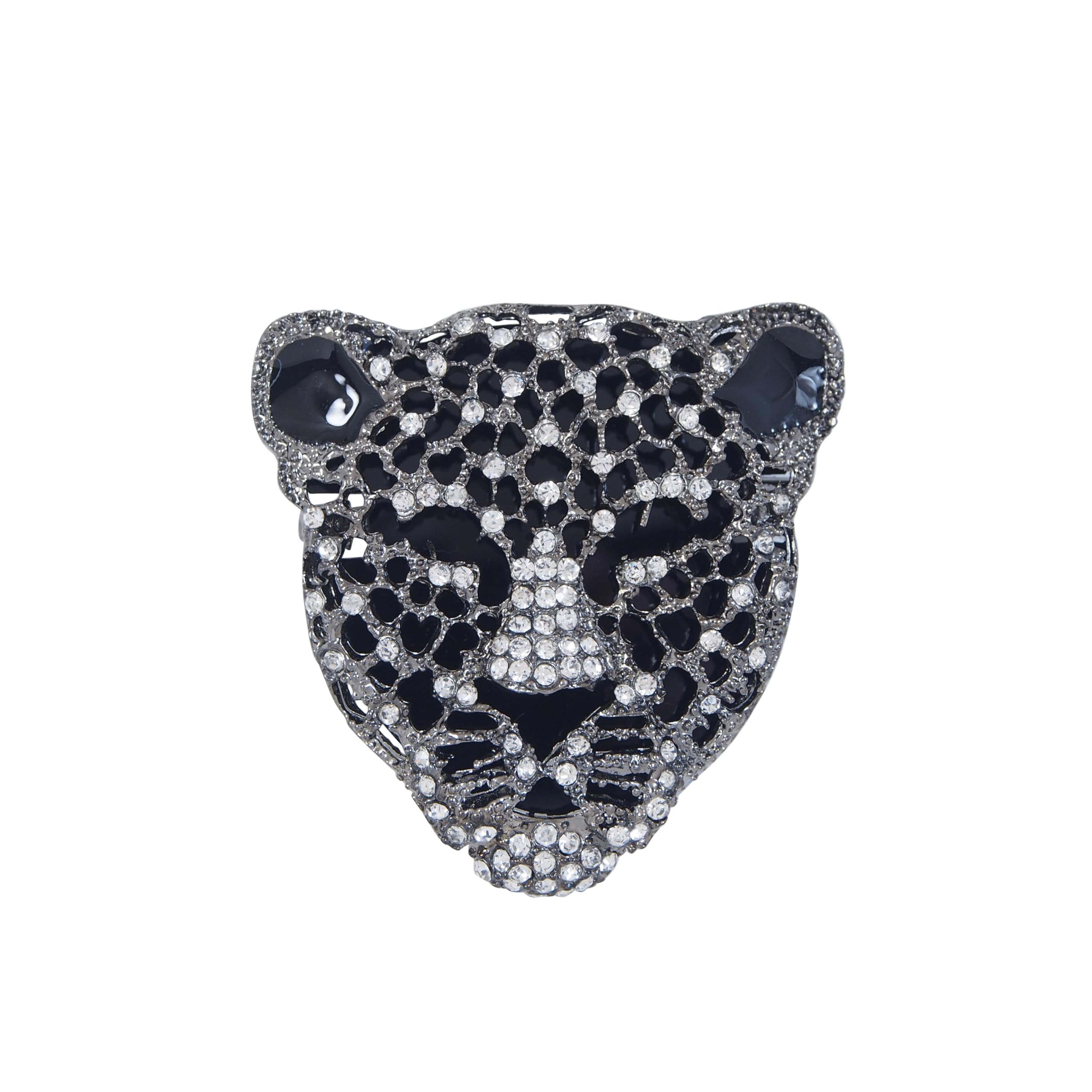 Adorn Lion Cub Face Shaped Rhinestone Brooch/Lapel Pin for Men (B1977BK) (B0BQMY7MQ8) Amazon Price History, Amazon Price Tracker
