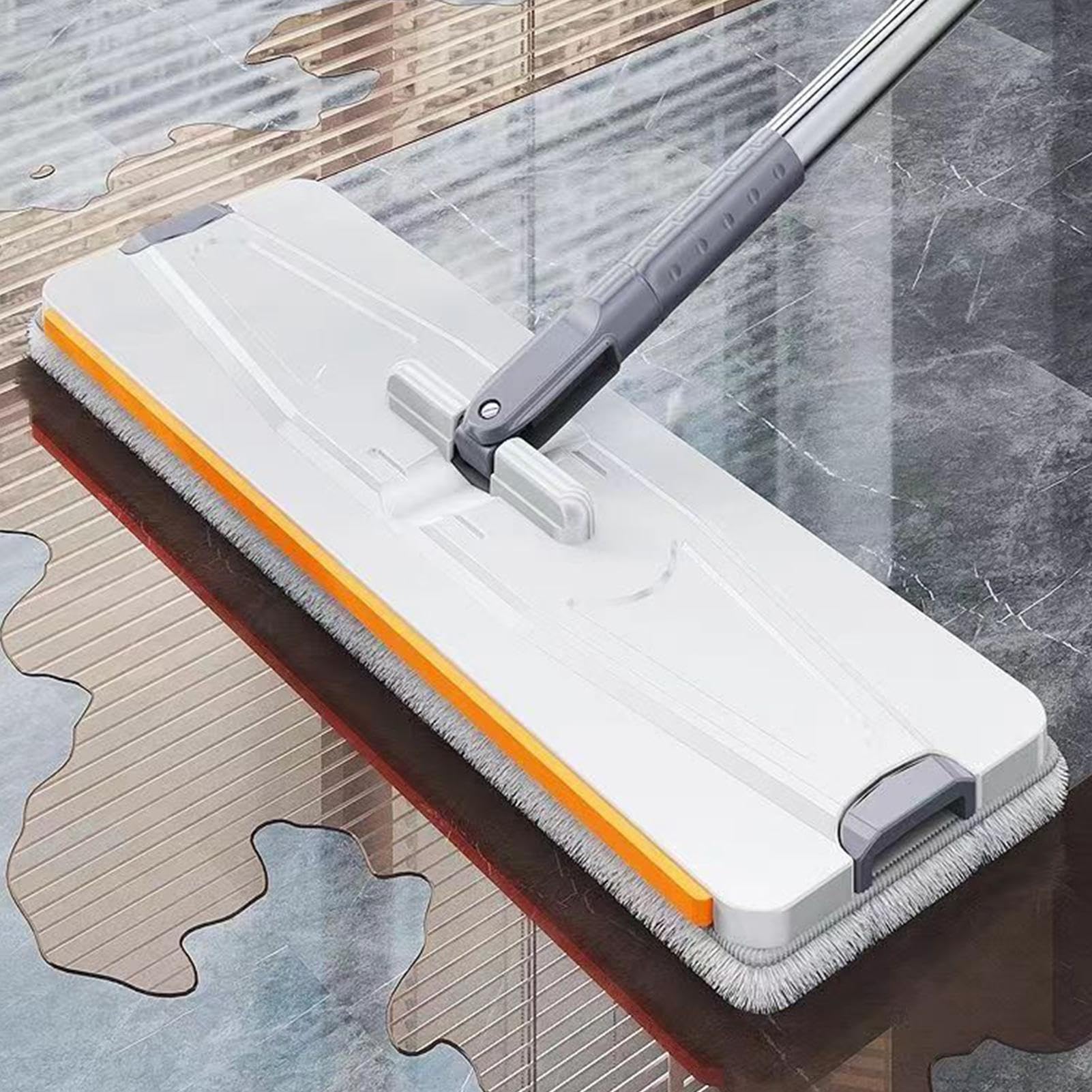 Juego De Fregona Y Cubo para La Limpieza Utensilio De Limpieza Doméstico | de Fregona Plana y Cubo Para Mármol, Cocina, Baño, Salón, Ventana, Dormitorio Y A