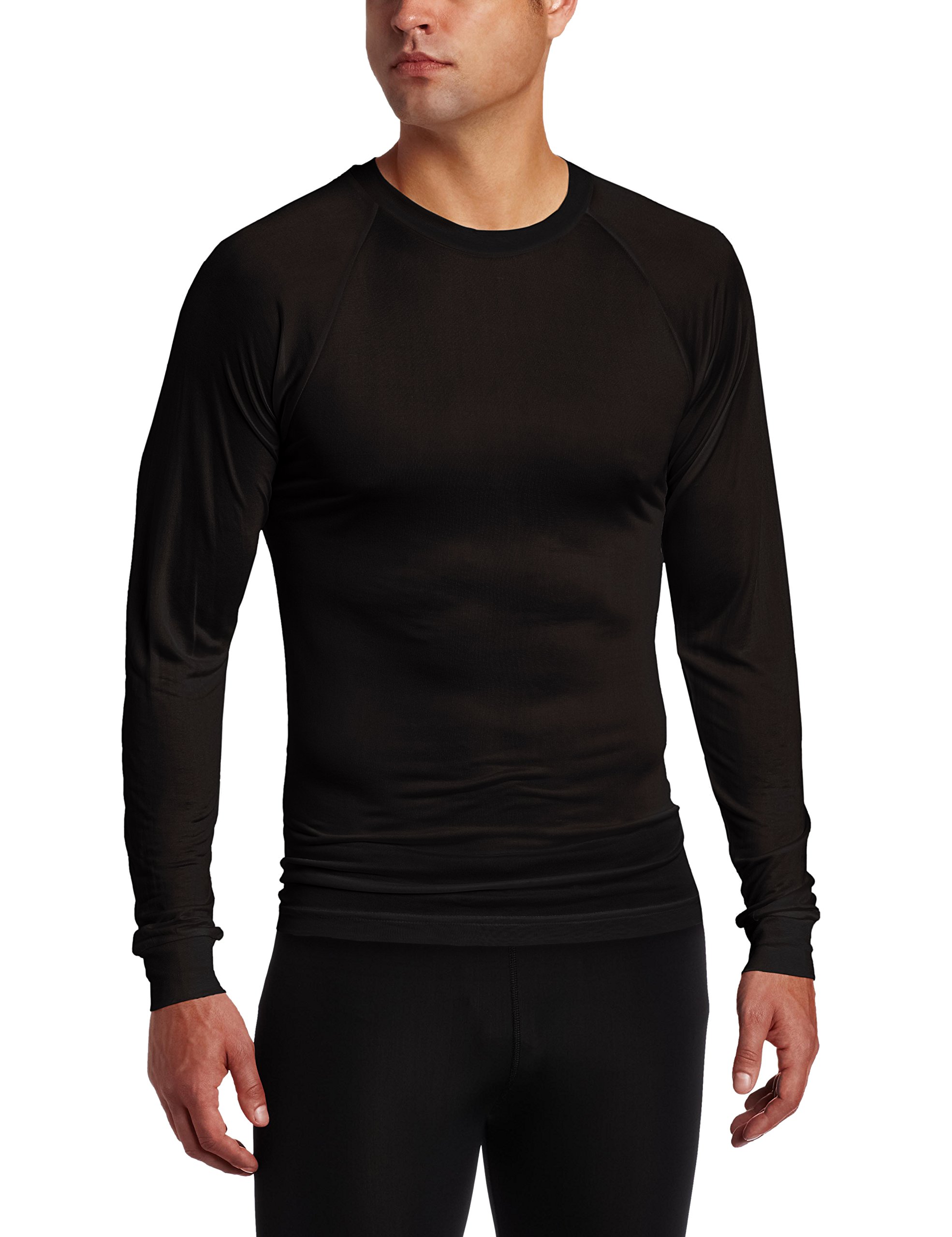 Terramar Thermasilk Hombres Cuello Redondo Top