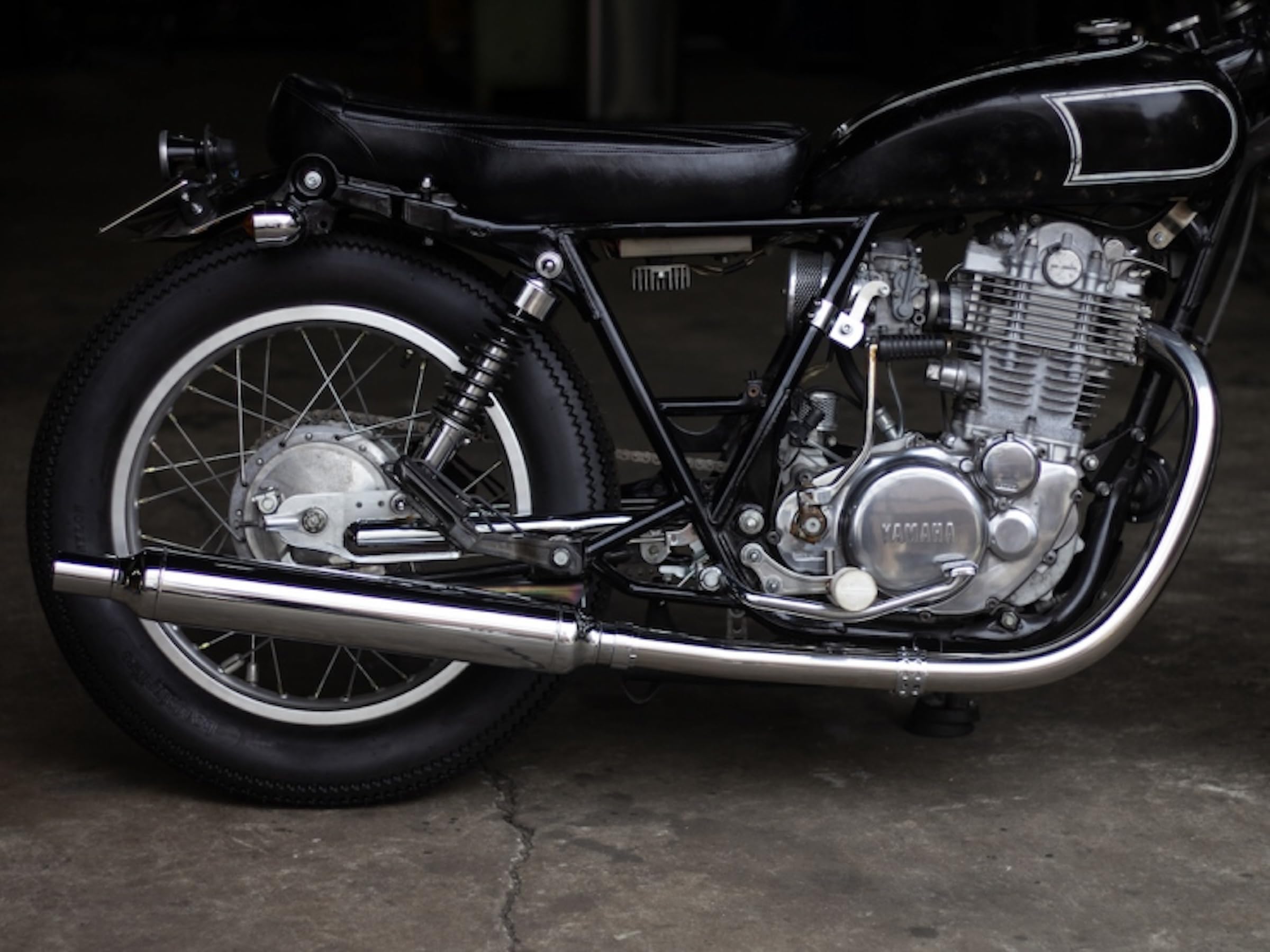 sr400 ワンオフ　ステンレス　フルエキショート菅　制作後未使用 Amazon | MOTOR ROCK(モーターロック) SR400/500用 ヴィンテージ